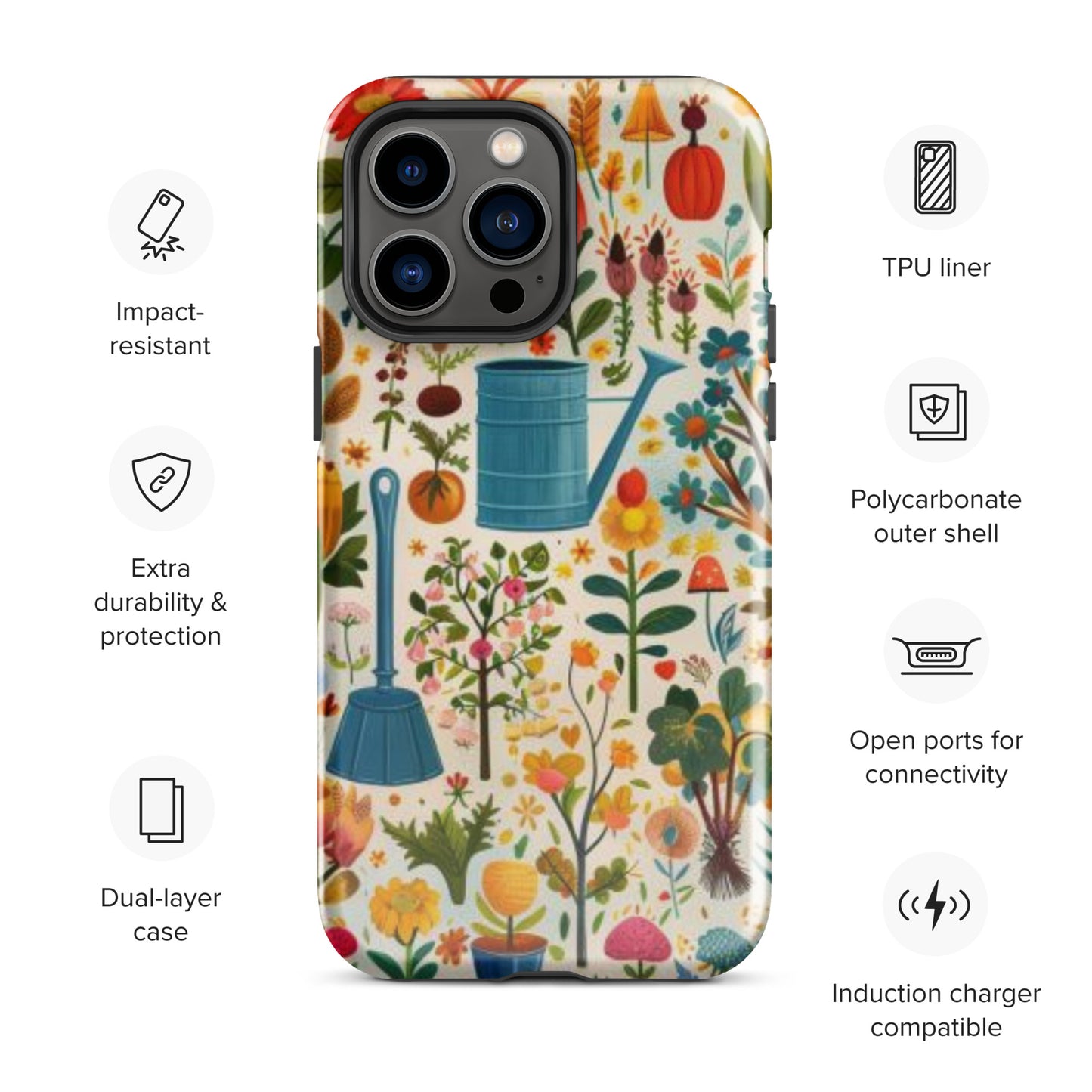 Gardener's Collage Tough Case for iPhone®