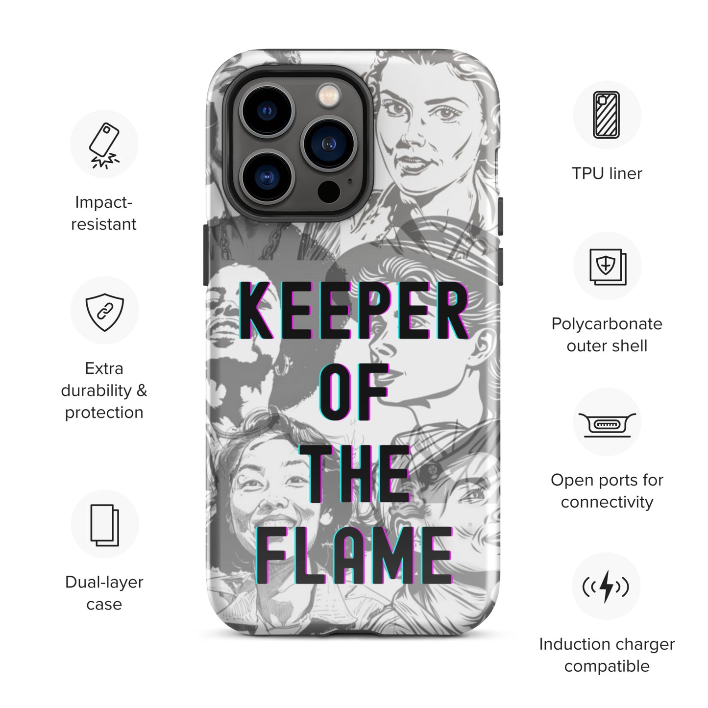 Keeper of the Flame - Tough Case for iPhone®