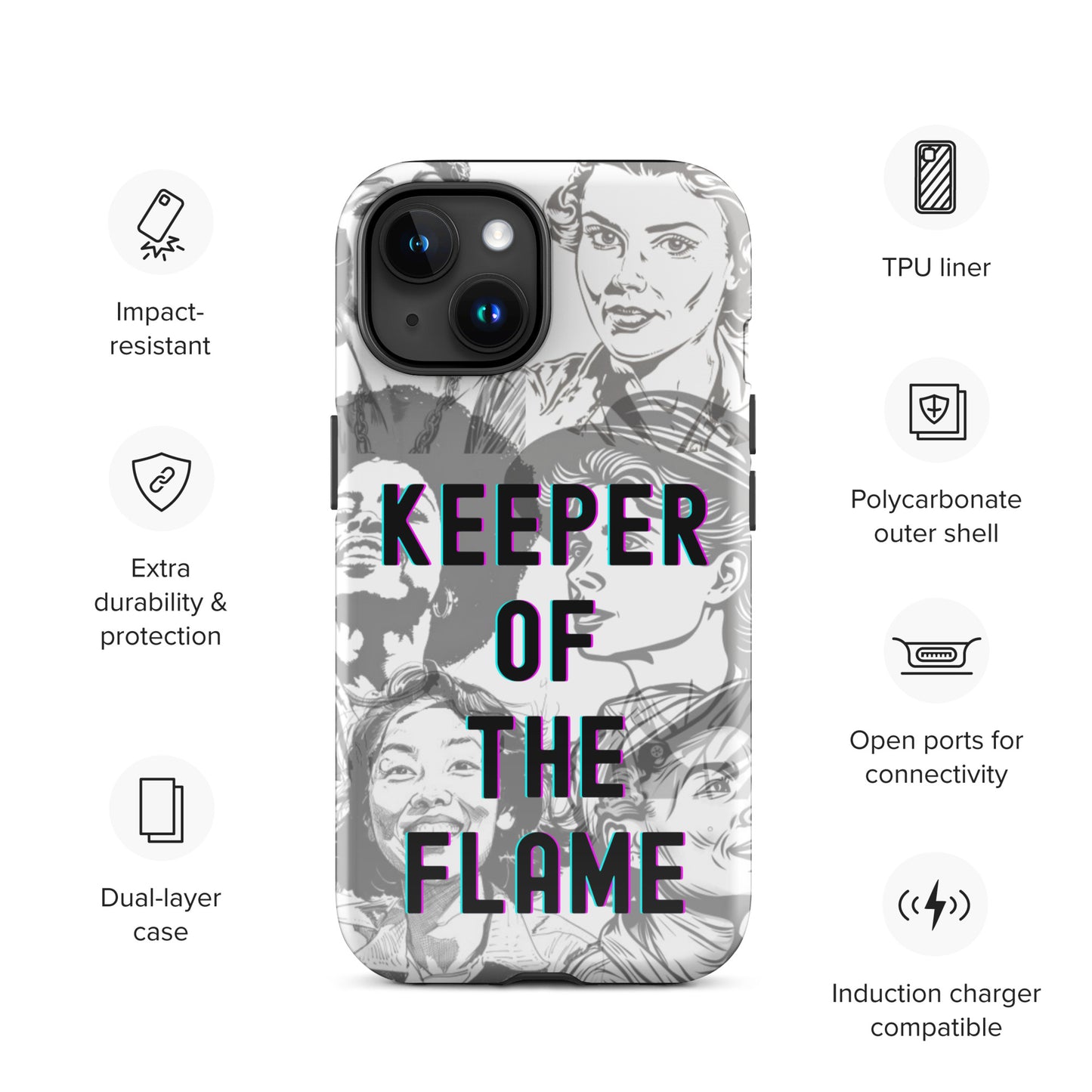 Keeper of the Flame - Tough Case for iPhone®