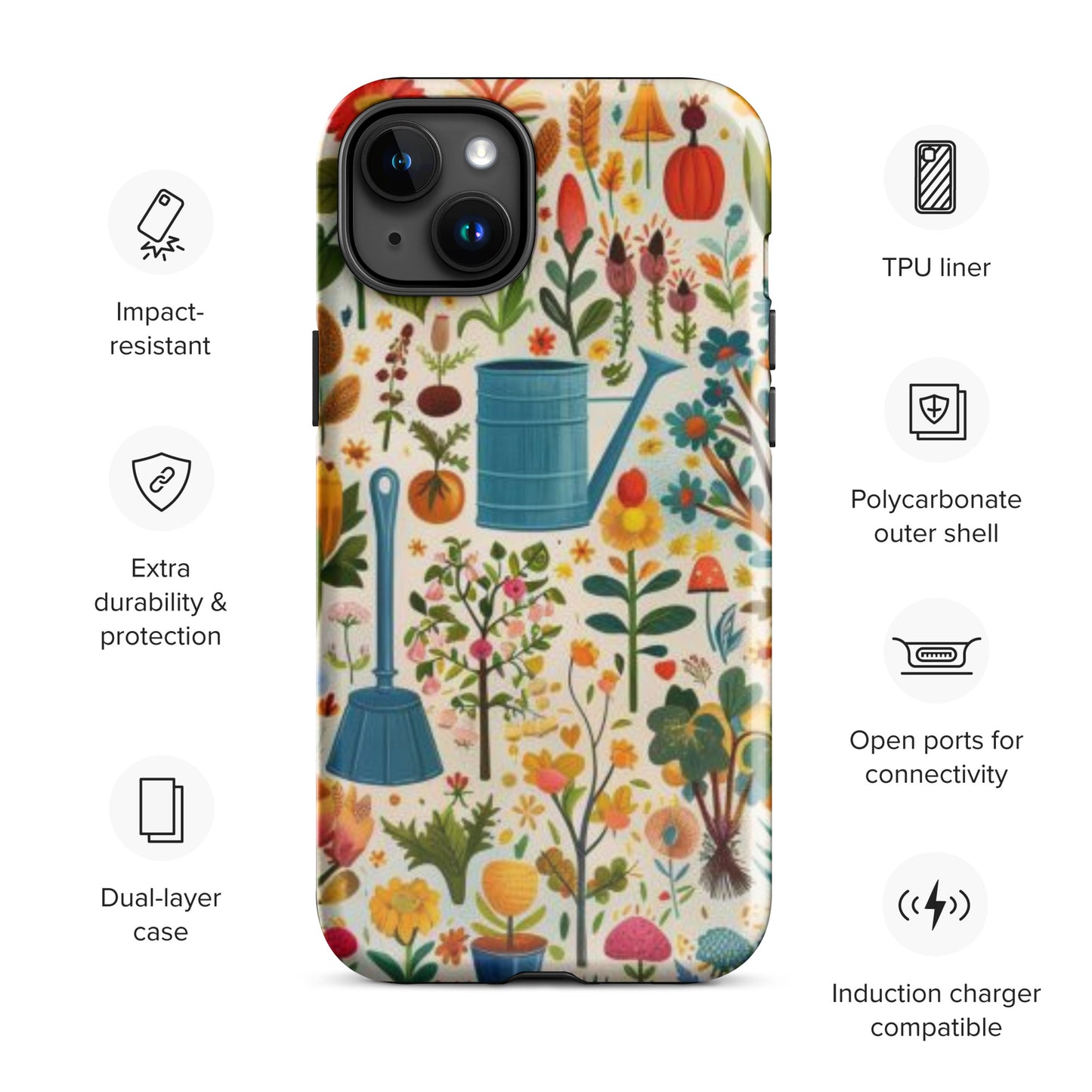 Gardener's Collage Tough Case for iPhone®