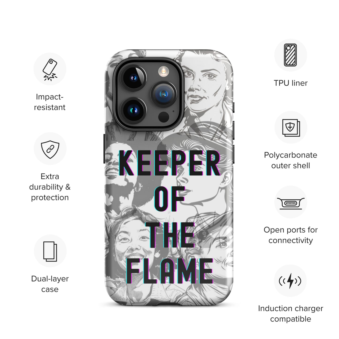 Keeper of the Flame - Tough Case for iPhone®