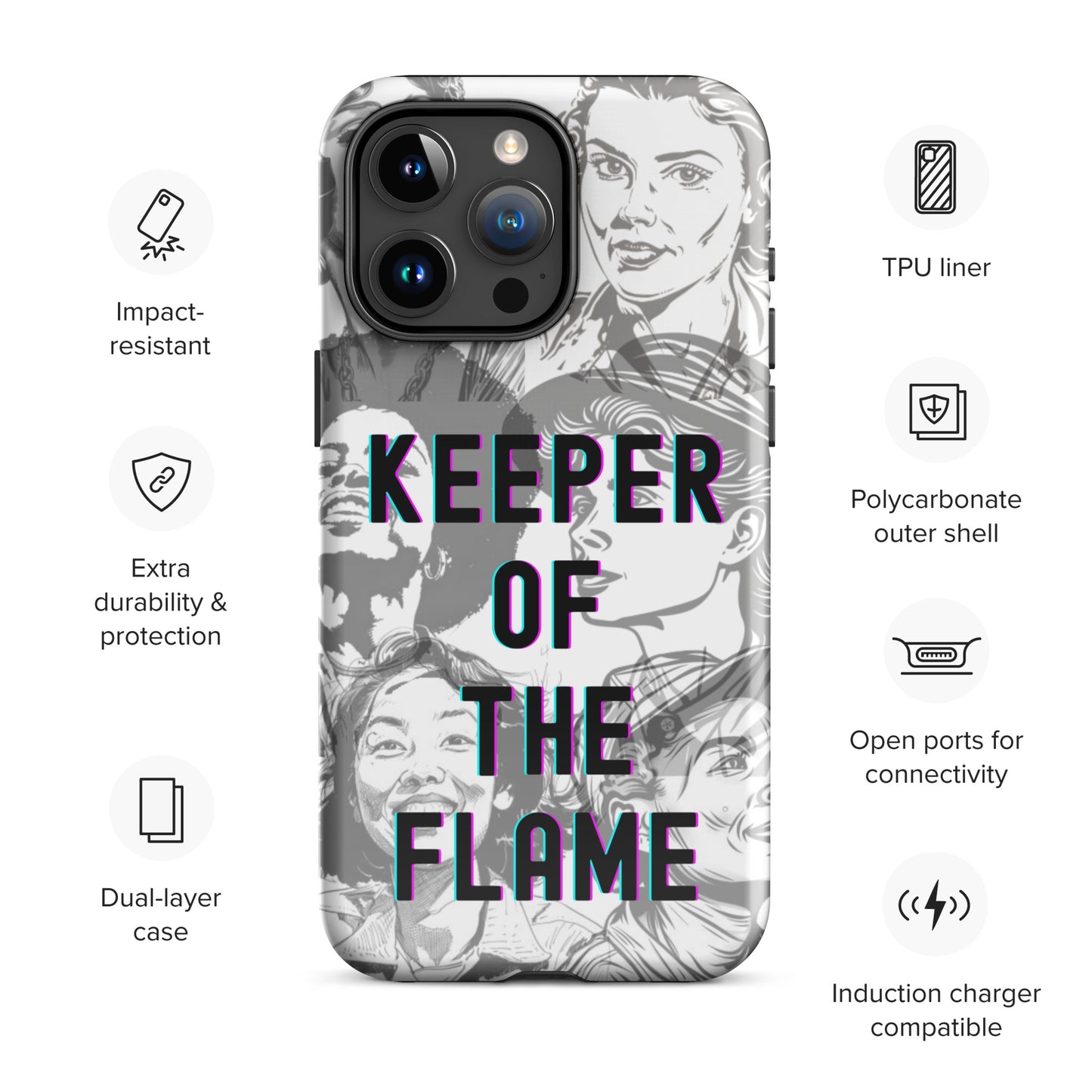 Keeper of the Flame - Tough Case for iPhone®