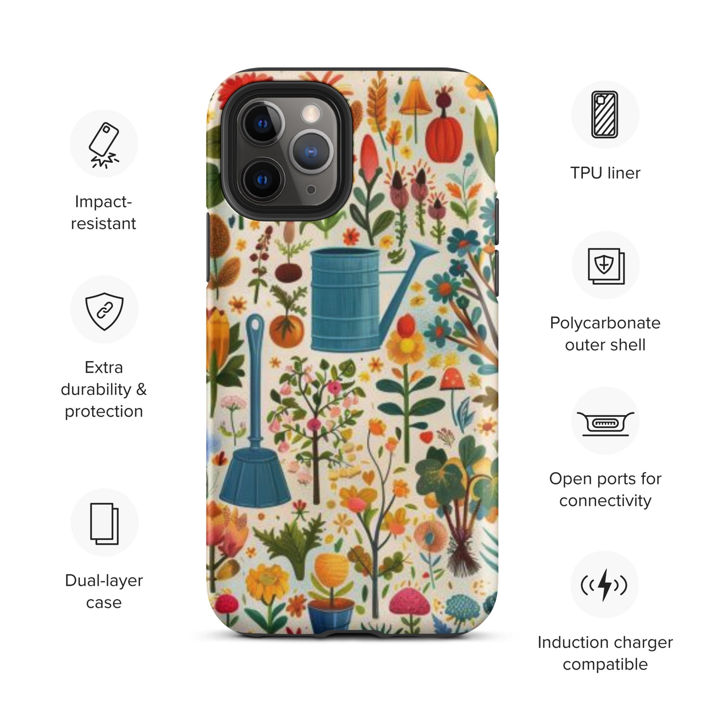 Gardener's Collage Tough Case for iPhone®
