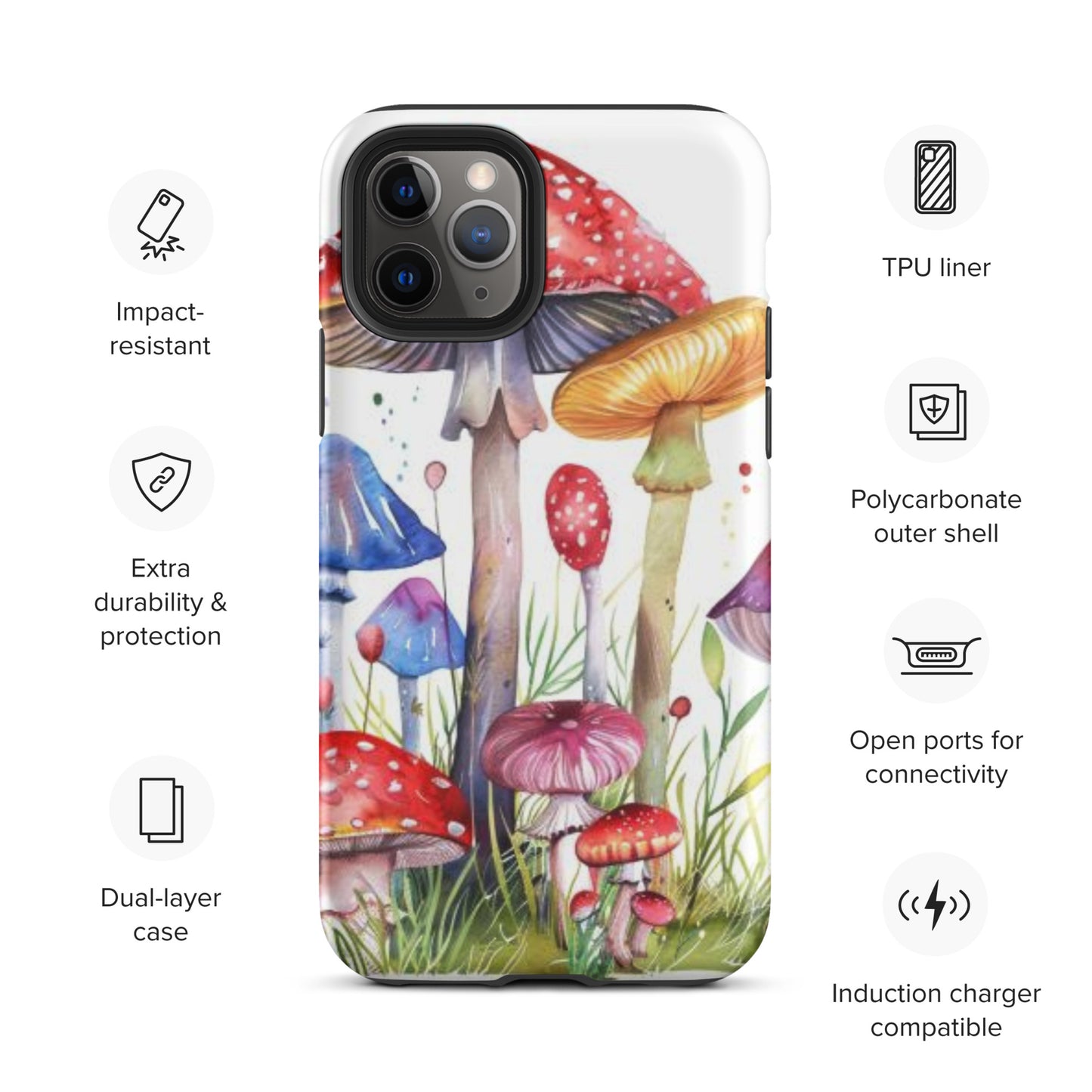 Mystic MushroomsTough Case for iPhone®