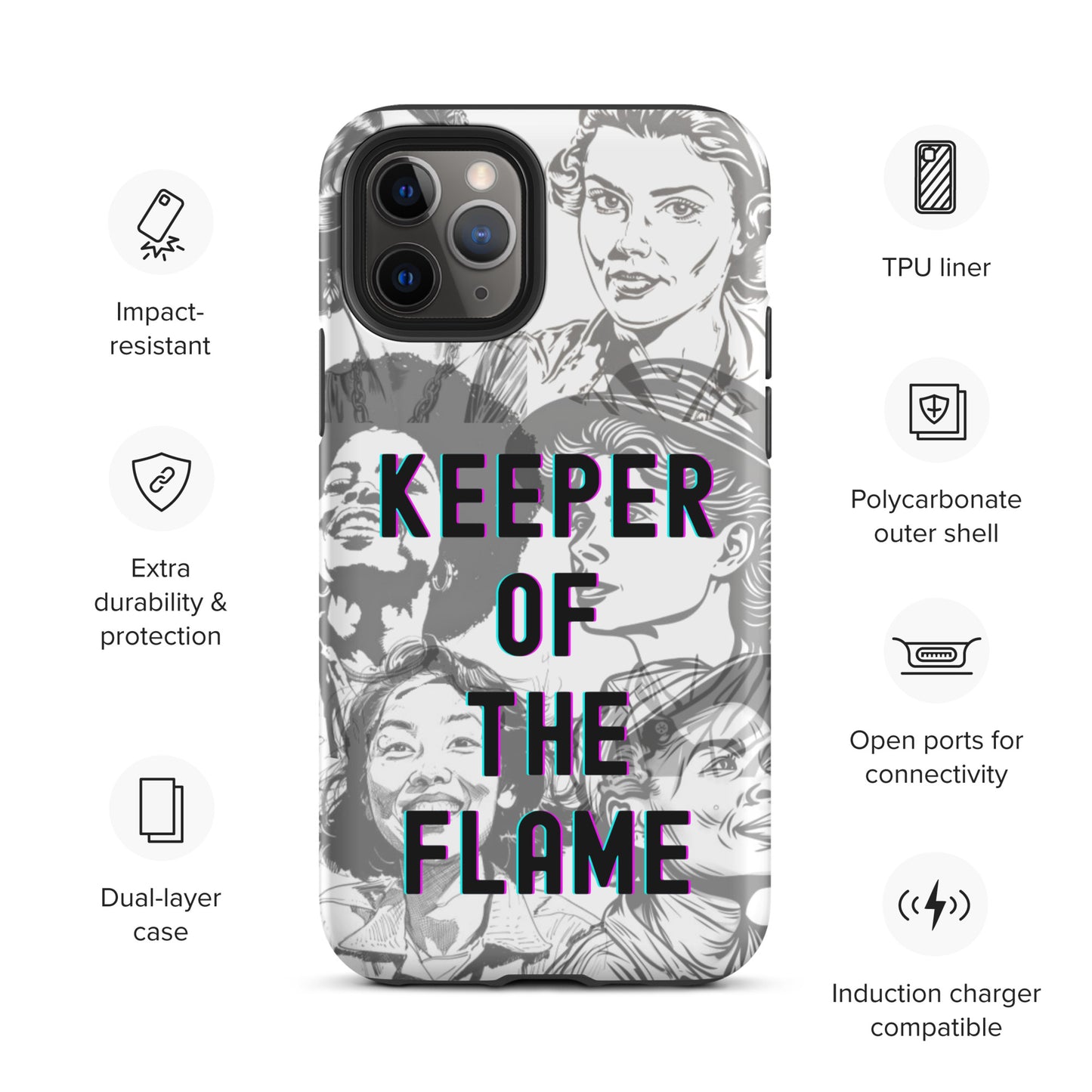 Keeper of the Flame - Tough Case for iPhone®