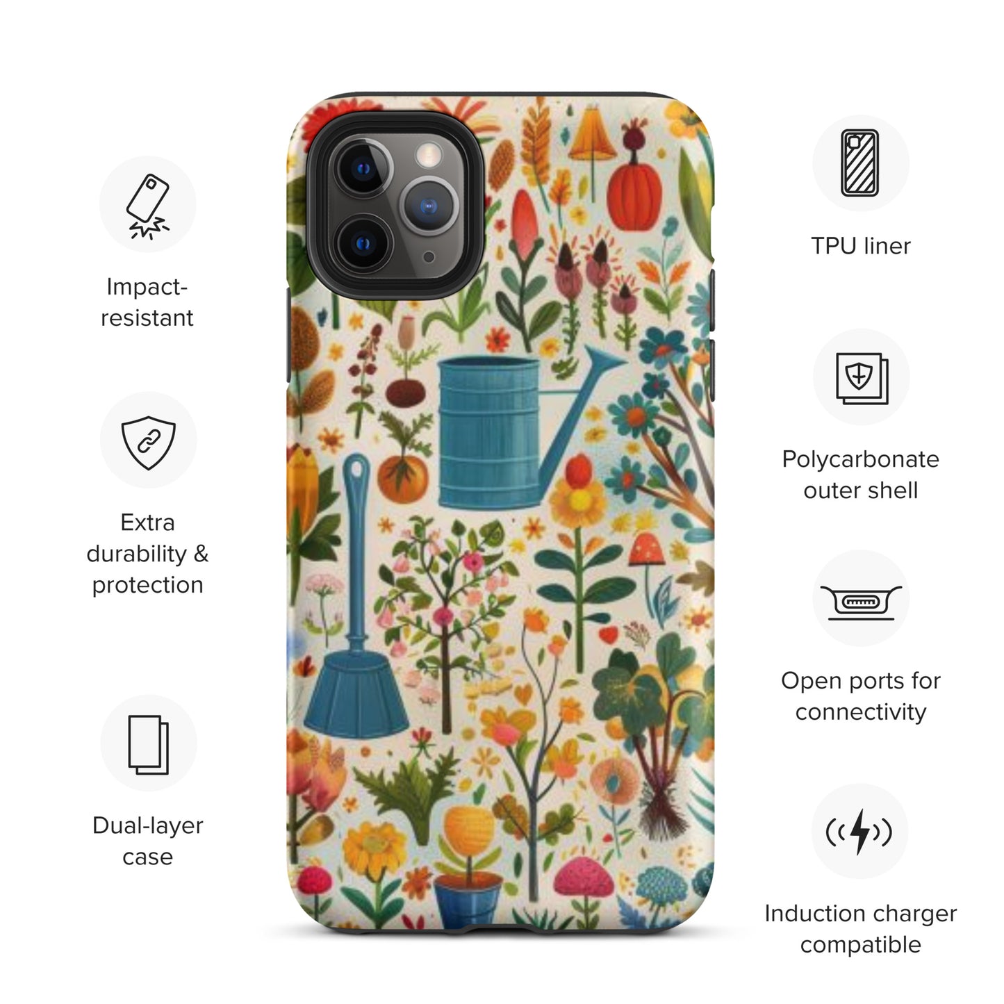 Gardener's Collage Tough Case for iPhone®
