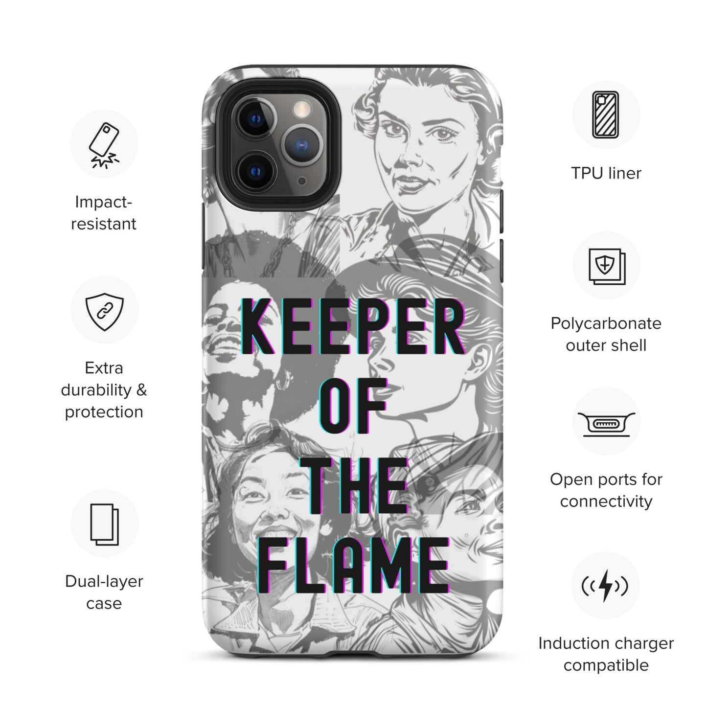 Keeper of the Flame - Tough Case for iPhone®