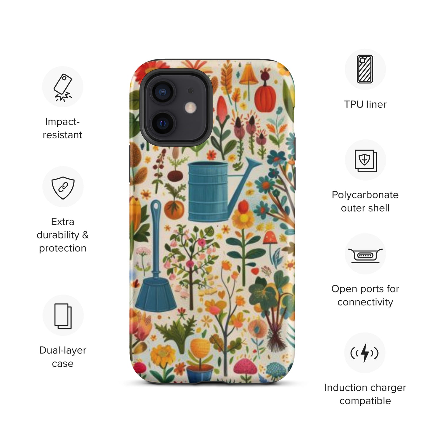 Gardener's Collage Tough Case for iPhone®
