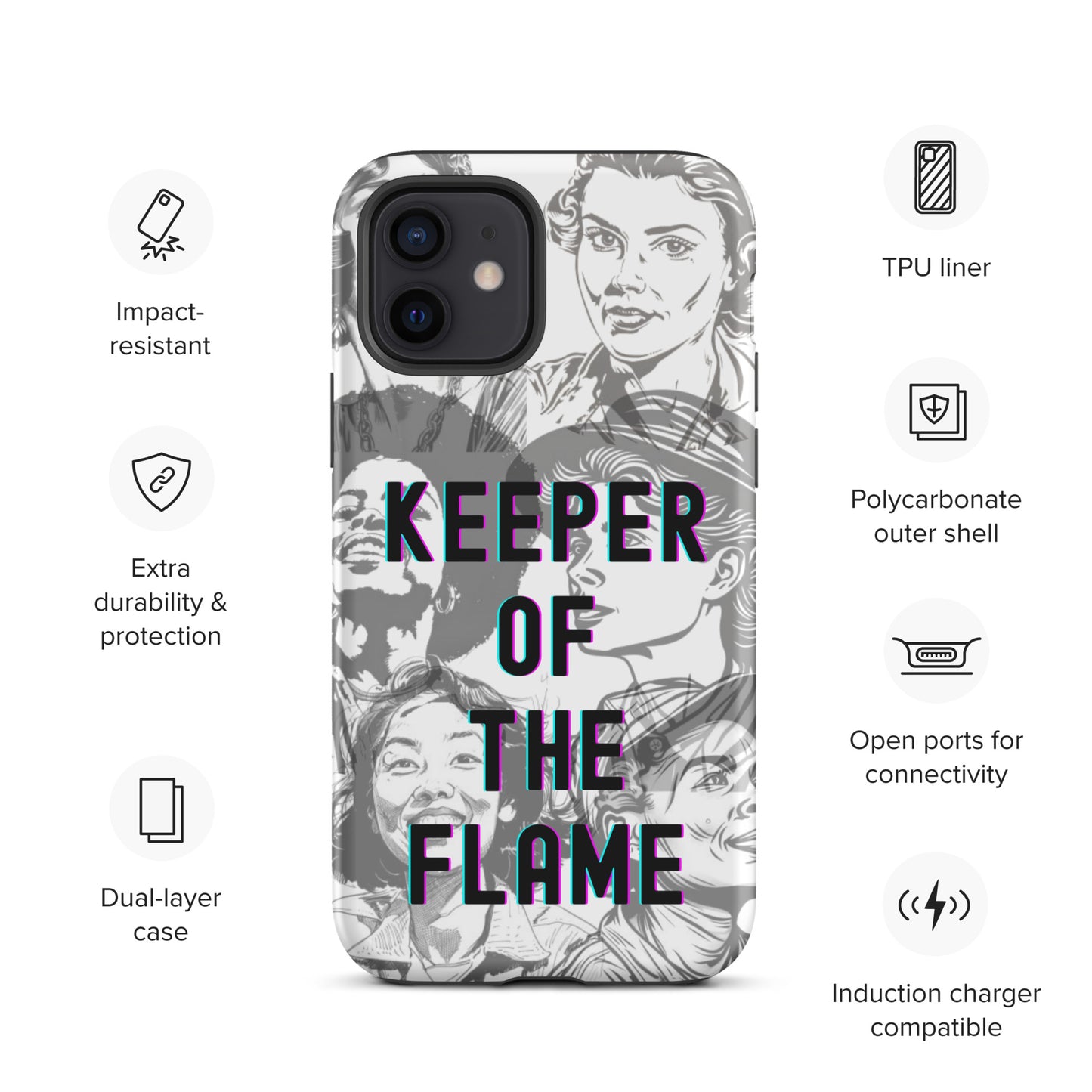 Keeper of the Flame - Tough Case for iPhone®