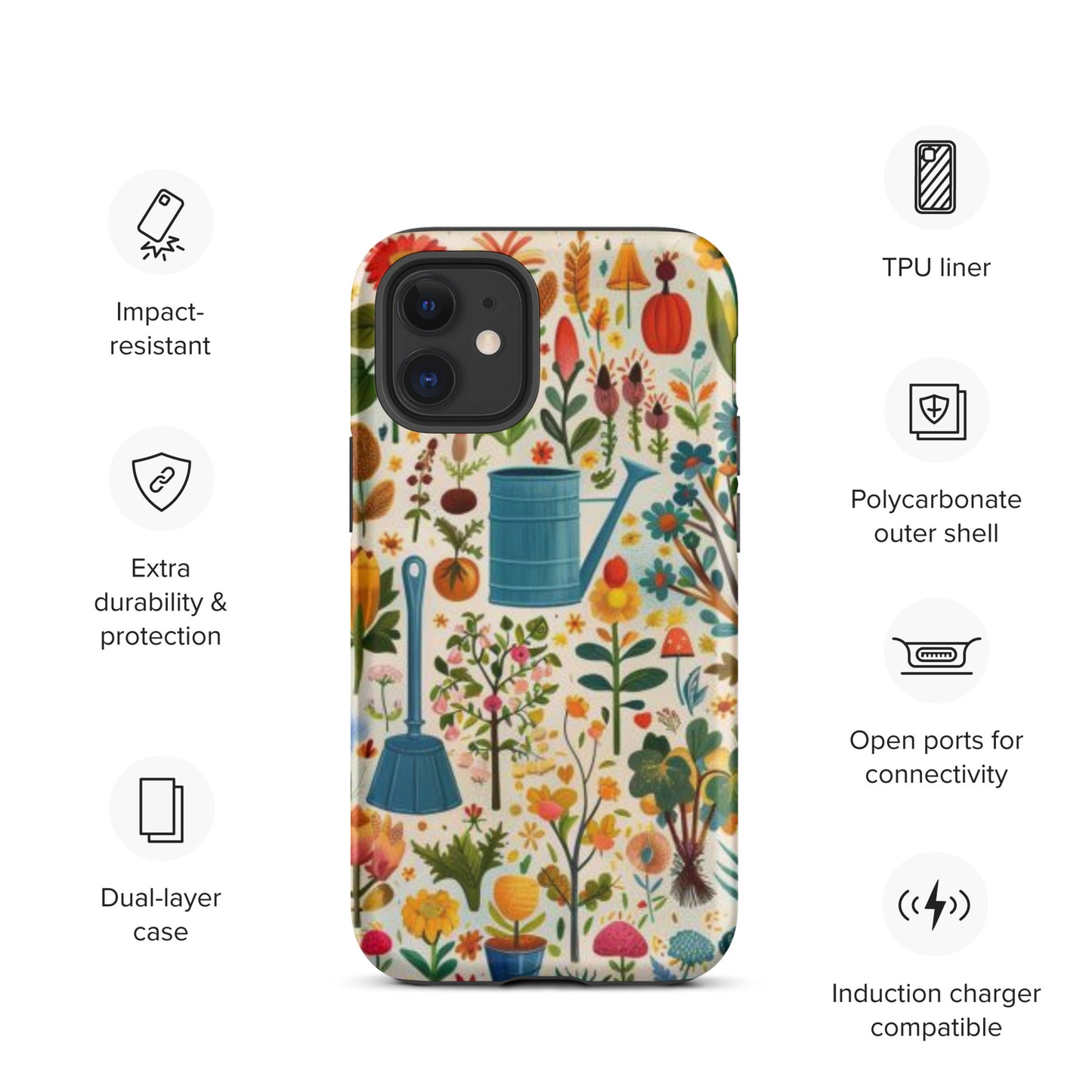 Gardener's Collage Tough Case for iPhone®