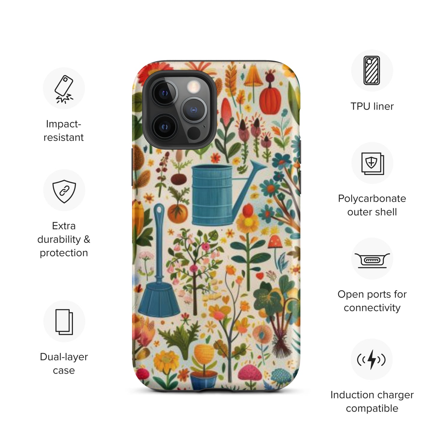 Gardener's Collage Tough Case for iPhone®