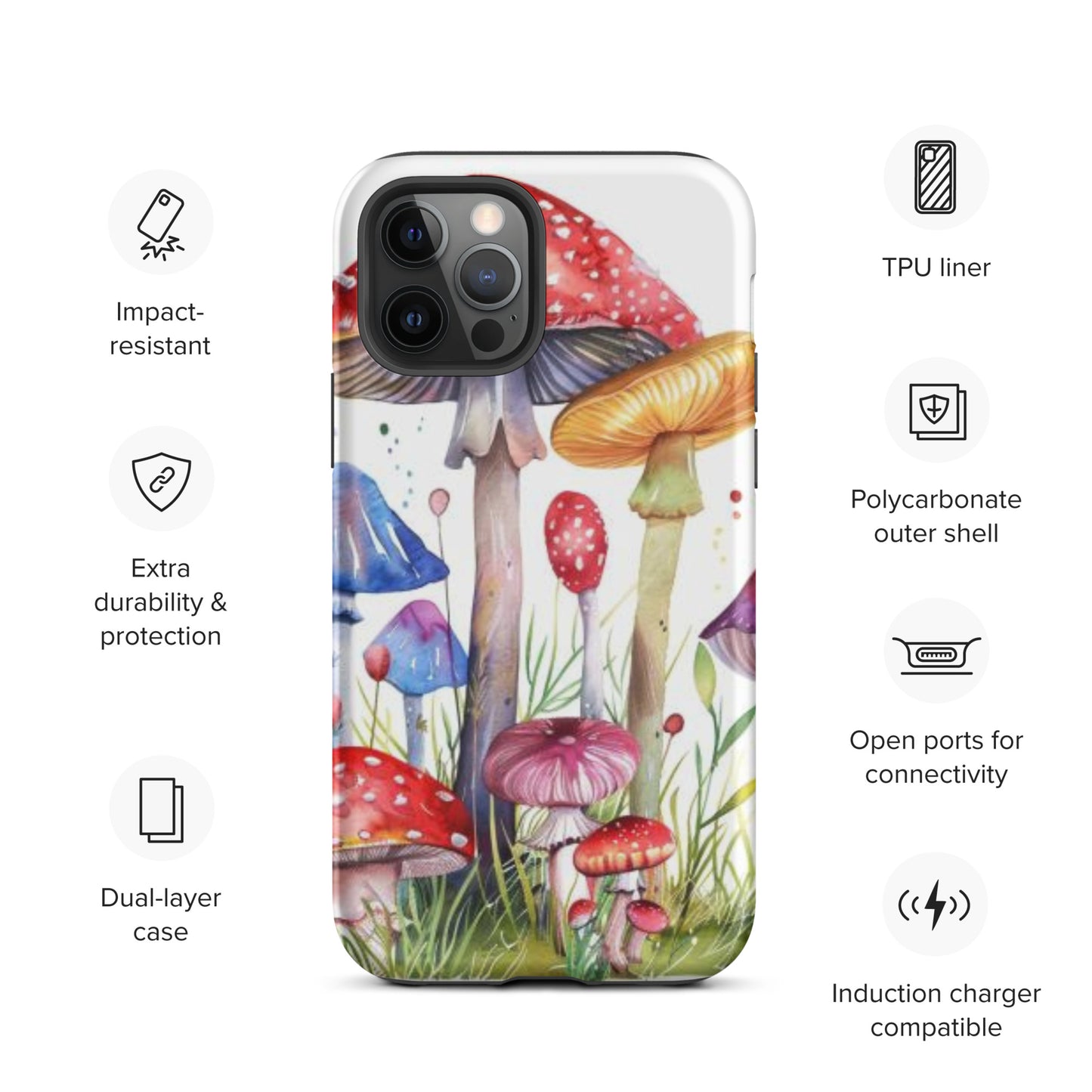 Mystic MushroomsTough Case for iPhone®