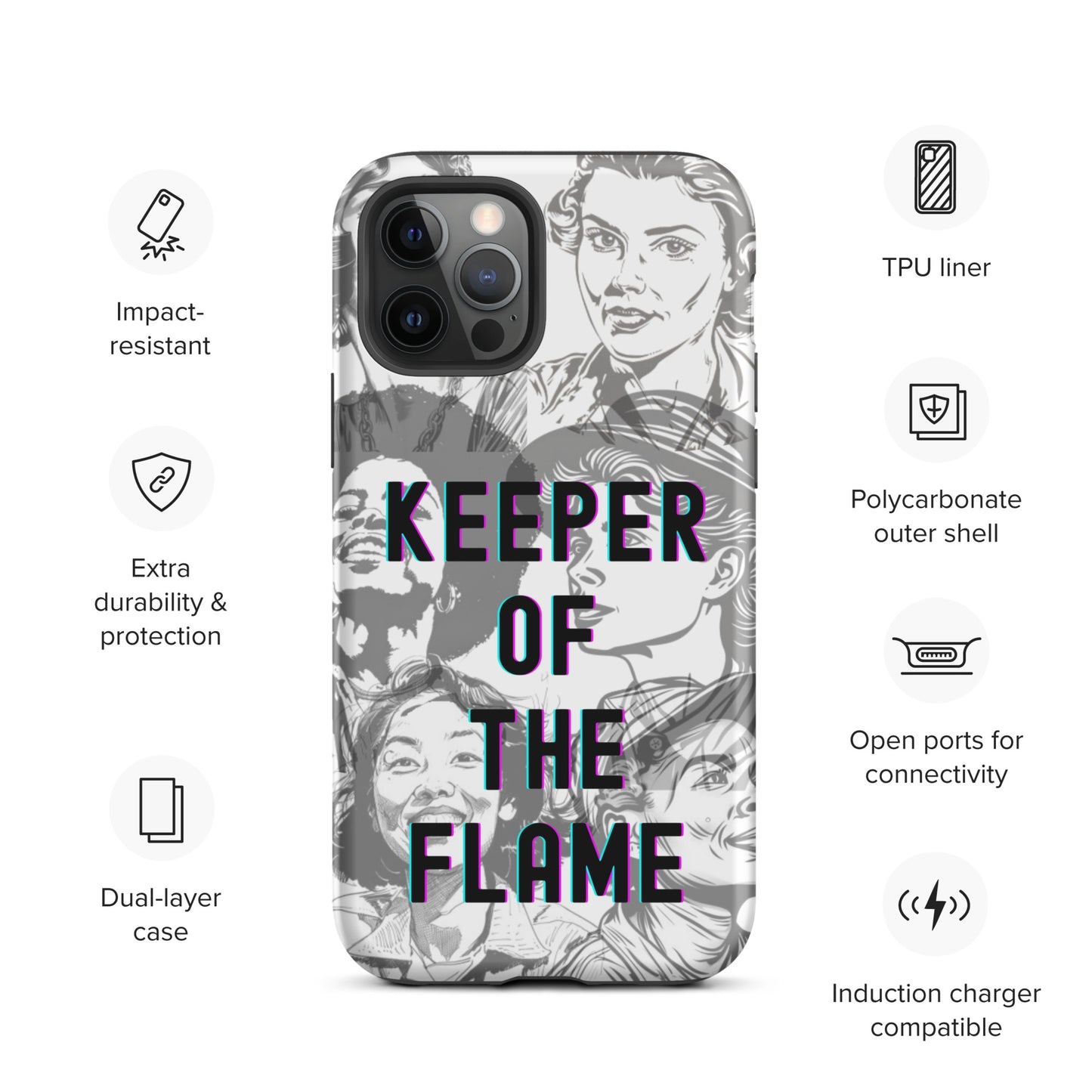 Keeper of the Flame - Tough Case for iPhone®