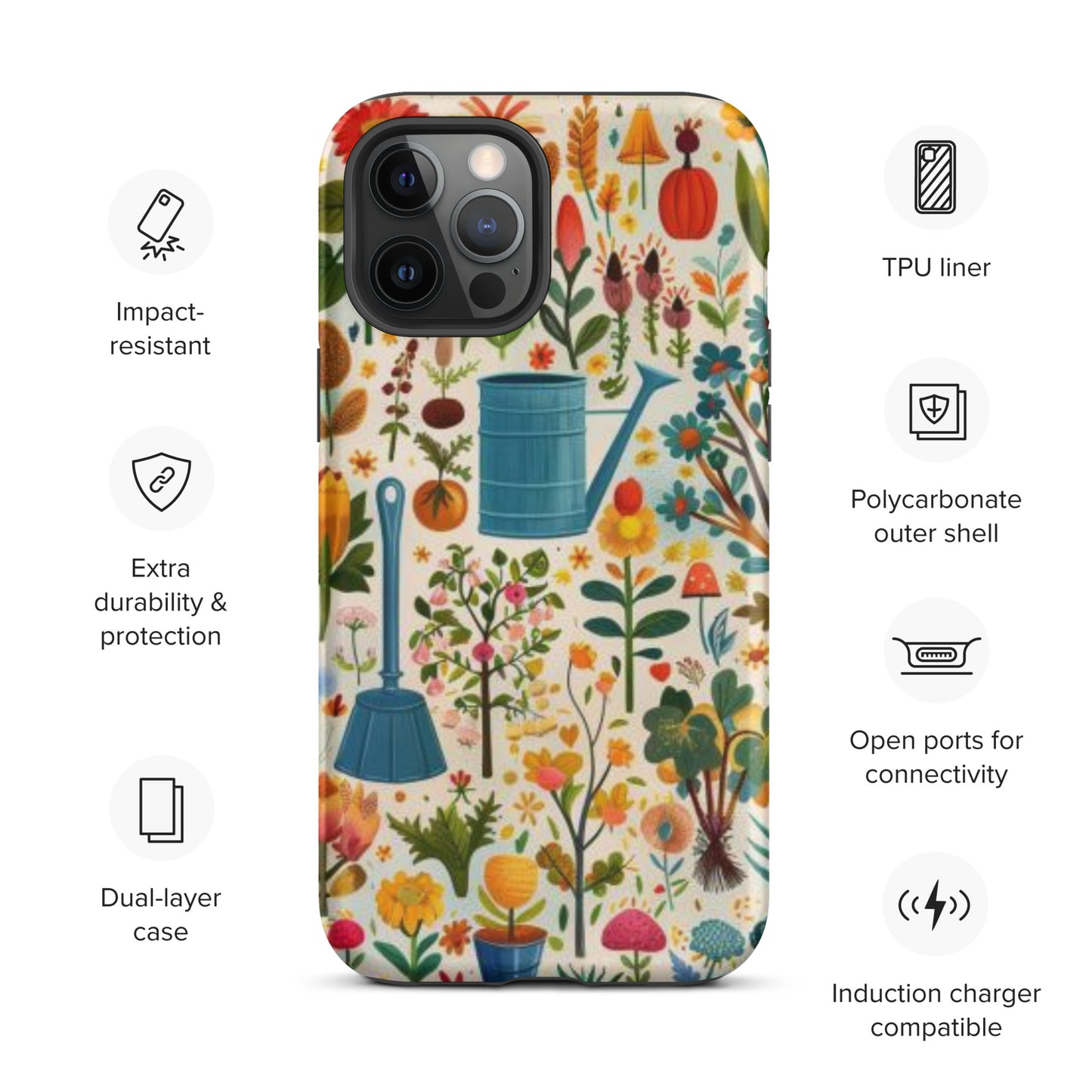 Gardener's Collage Tough Case for iPhone®