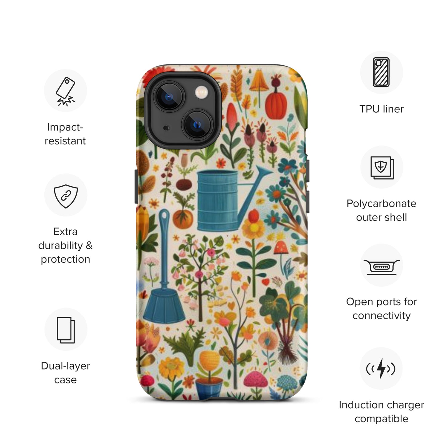 Gardener's Collage Tough Case for iPhone®