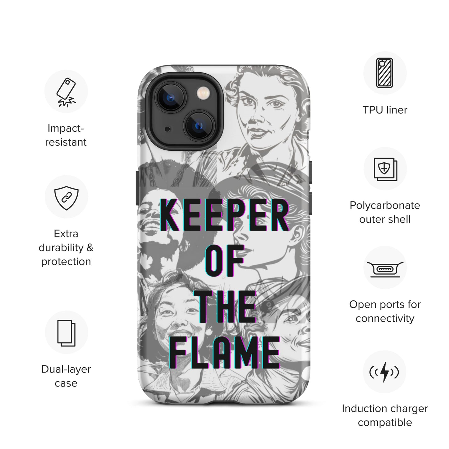 Keeper of the Flame - Tough Case for iPhone®