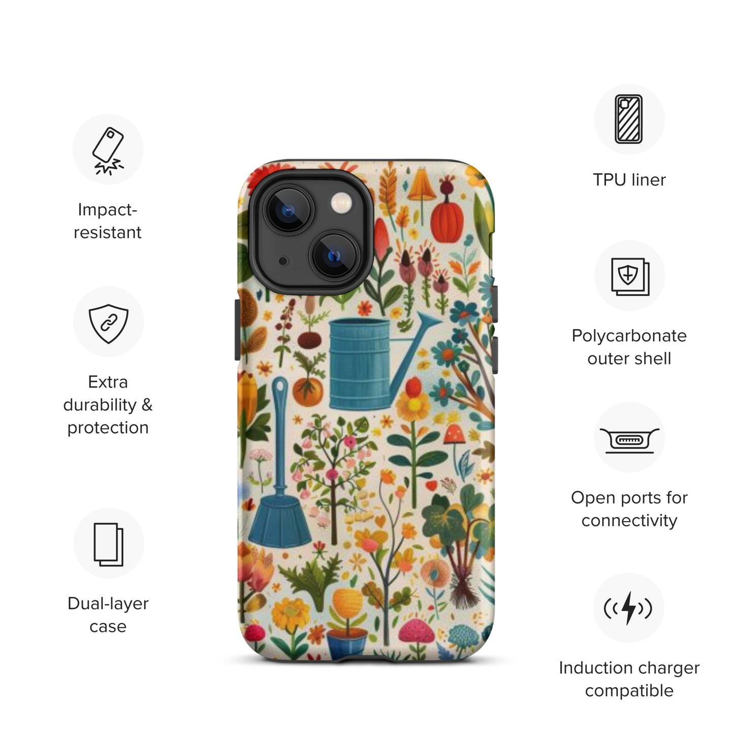 Gardener's Collage Tough Case for iPhone®