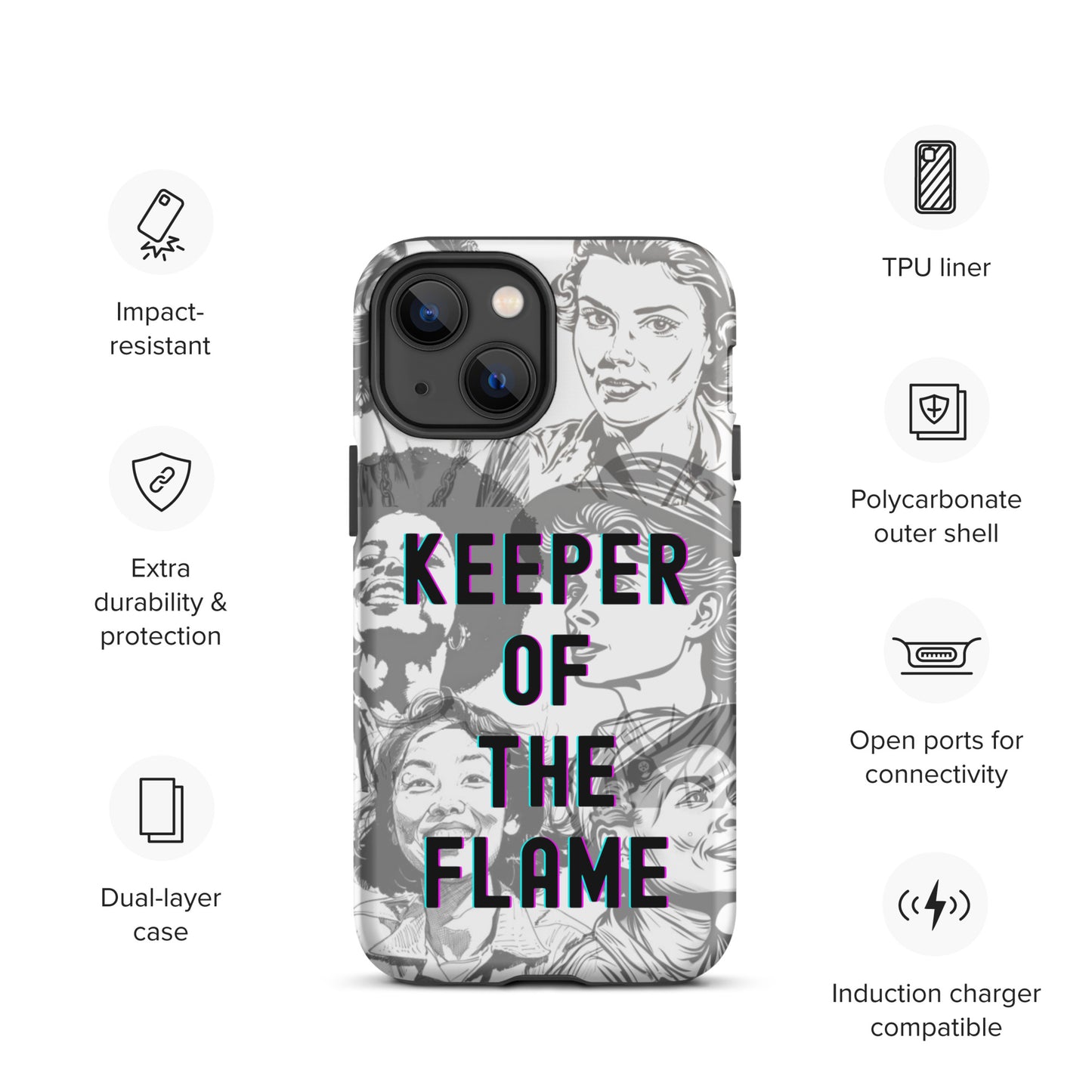 Keeper of the Flame - Tough Case for iPhone®
