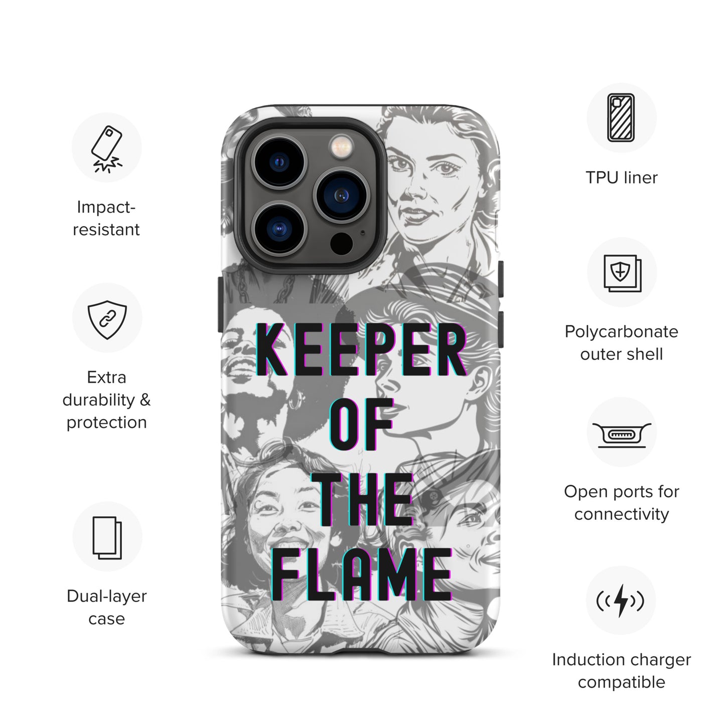 Keeper of the Flame - Tough Case for iPhone®