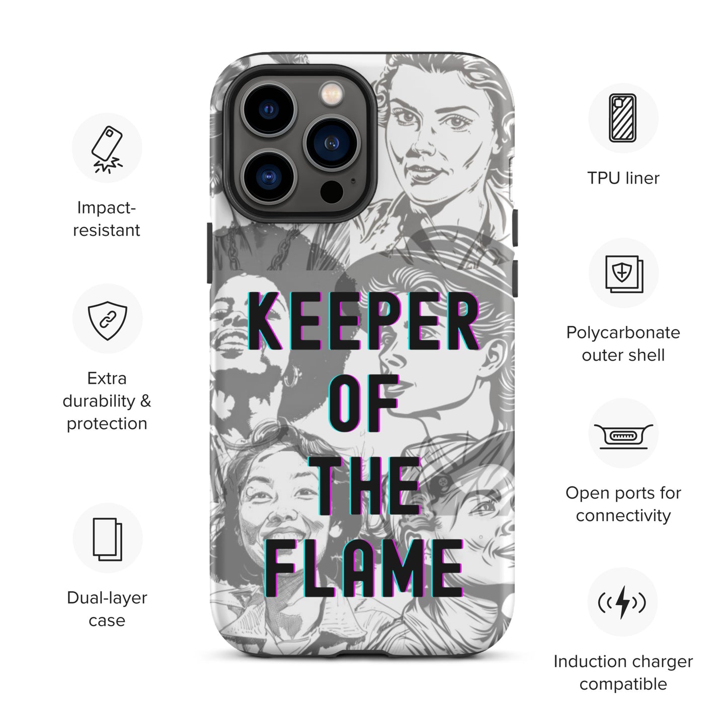 Keeper of the Flame - Tough Case for iPhone®