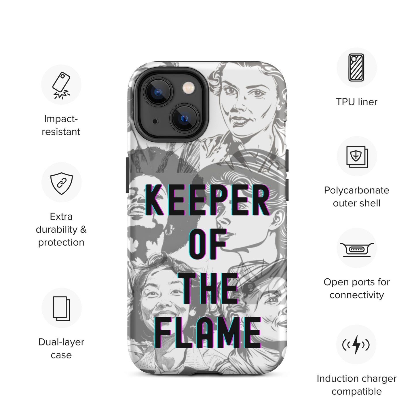 Keeper of the Flame - Tough Case for iPhone®