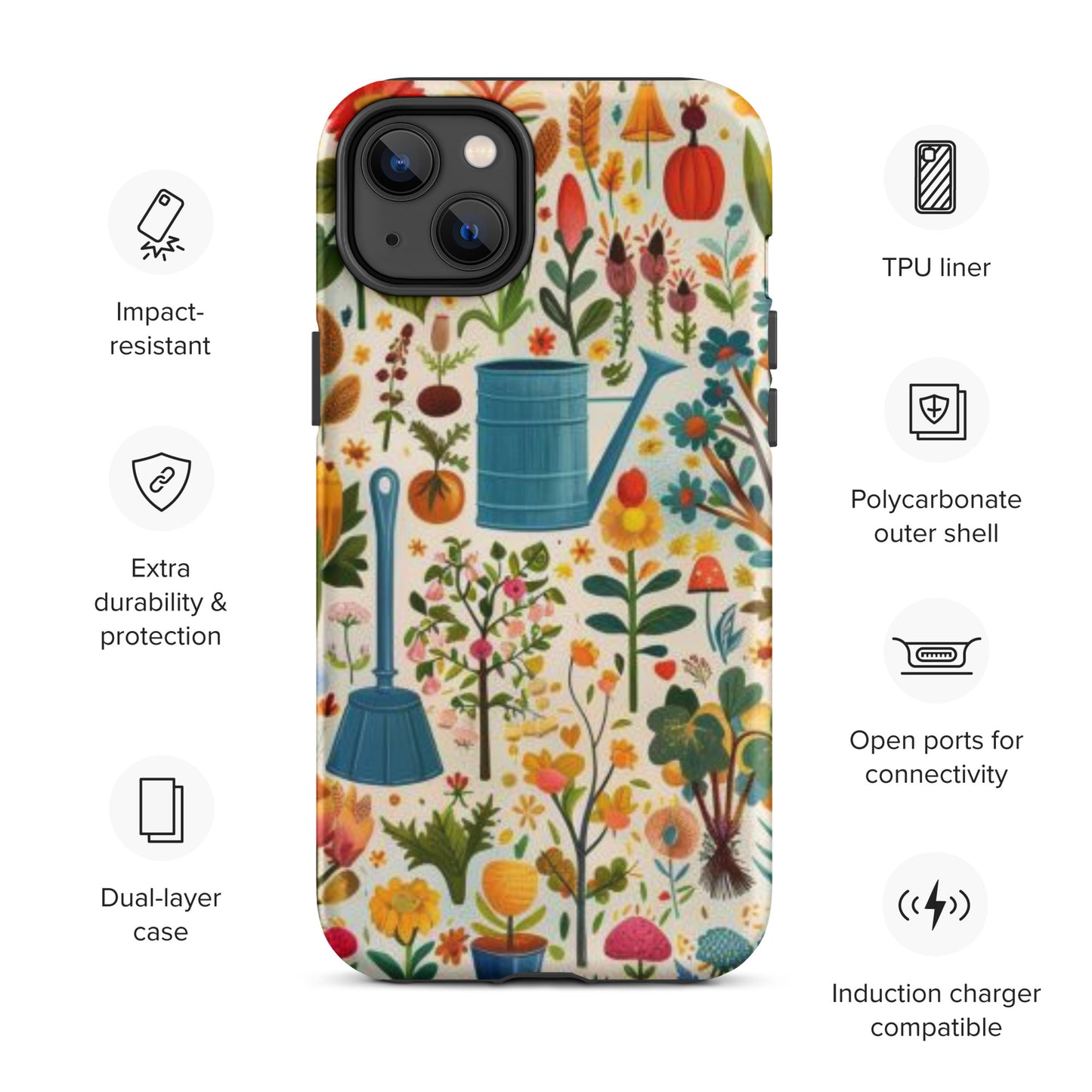 Gardener's Collage Tough Case for iPhone®