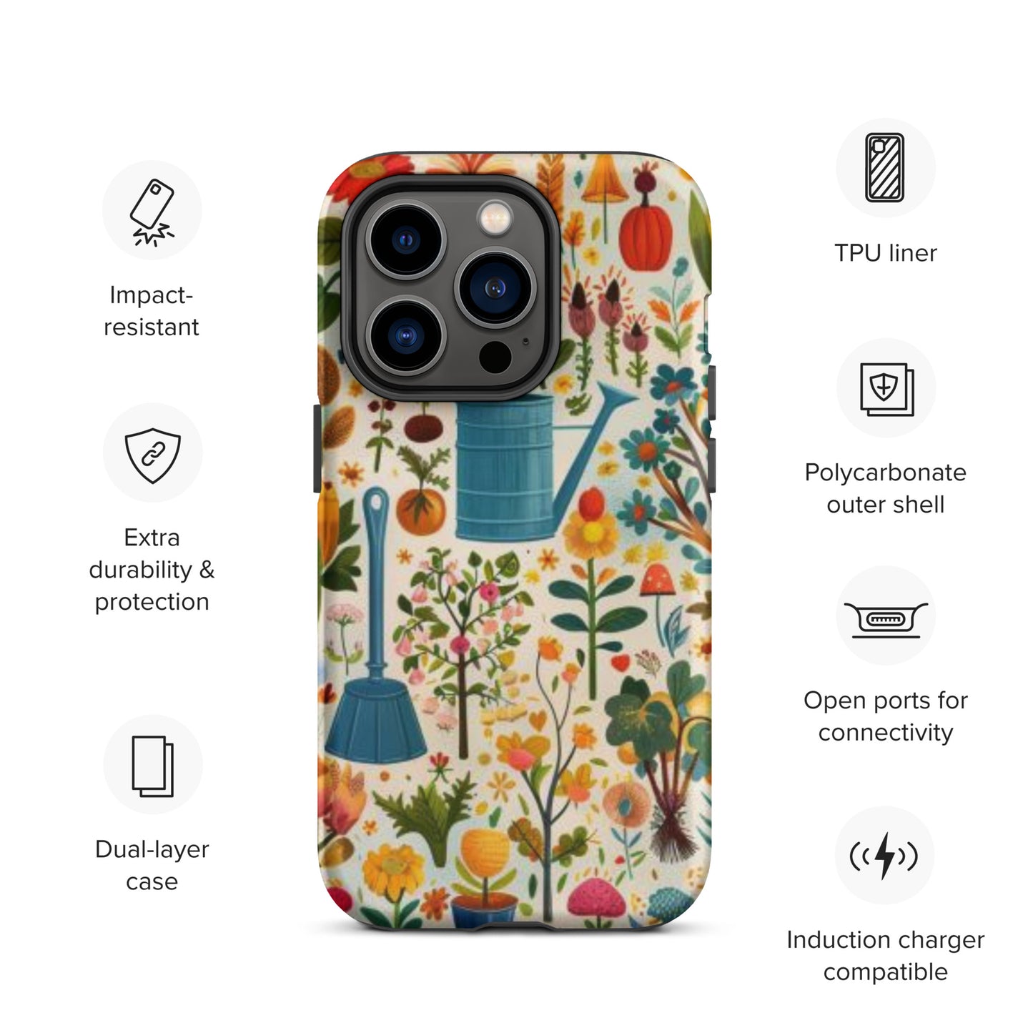 Gardener's Collage Tough Case for iPhone®