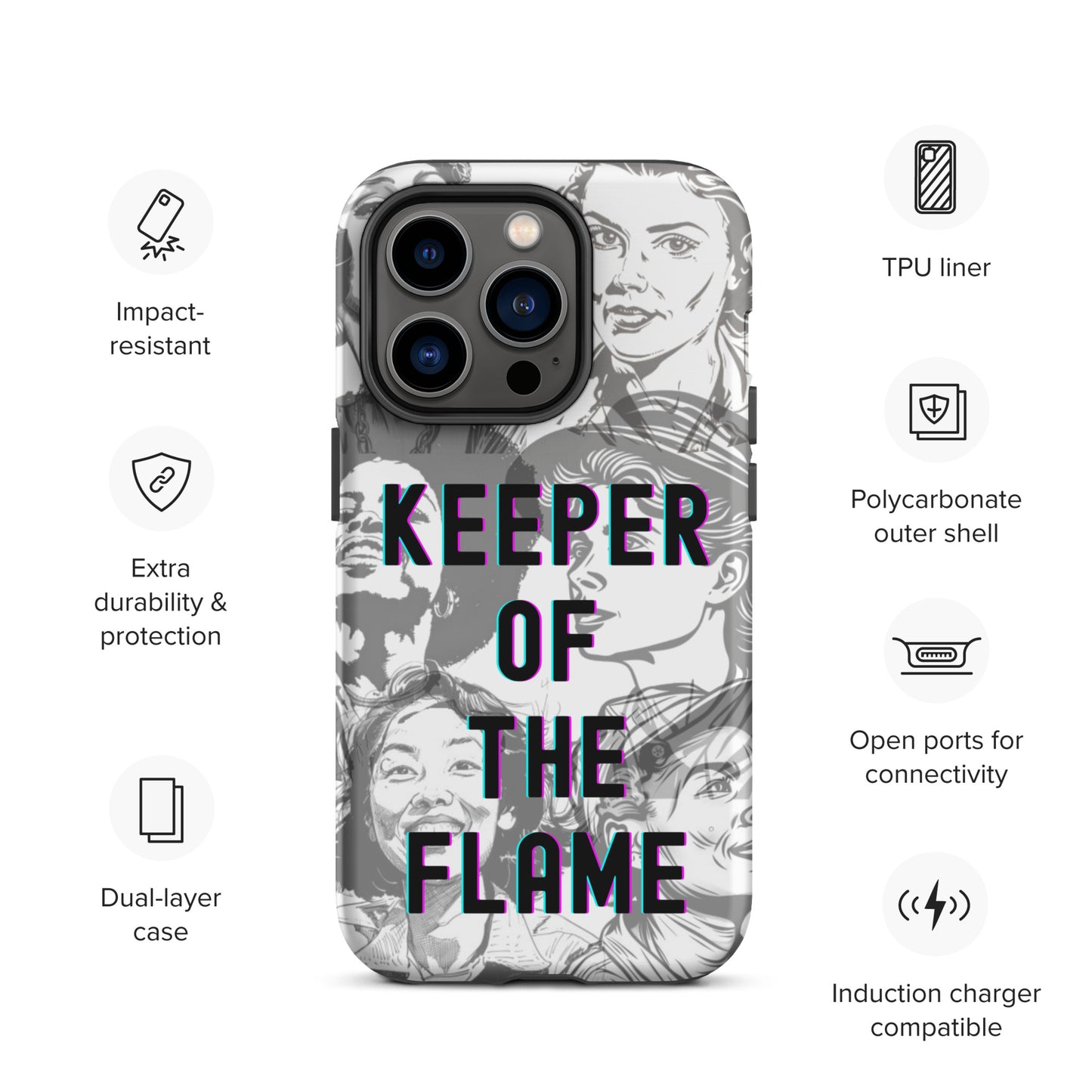 Keeper of the Flame - Tough Case for iPhone®
