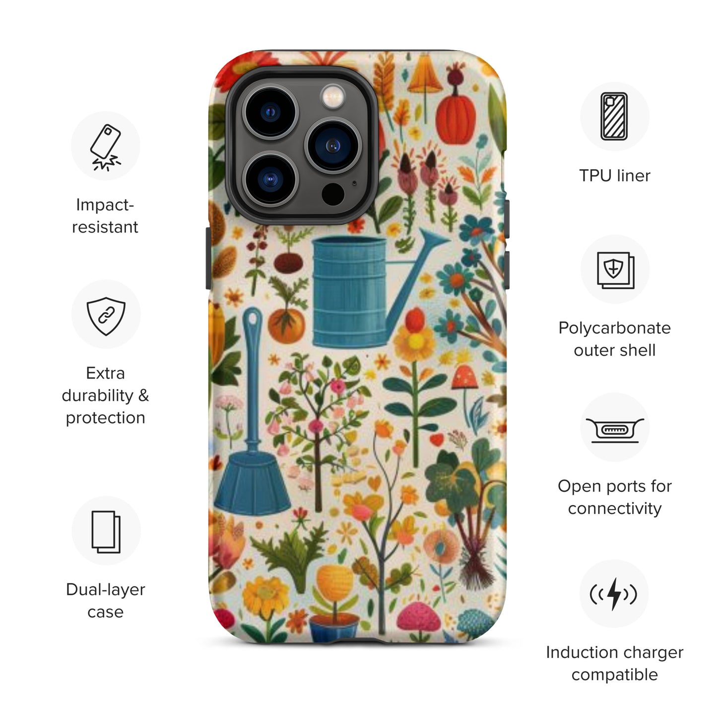 Gardener's Collage Tough Case for iPhone®