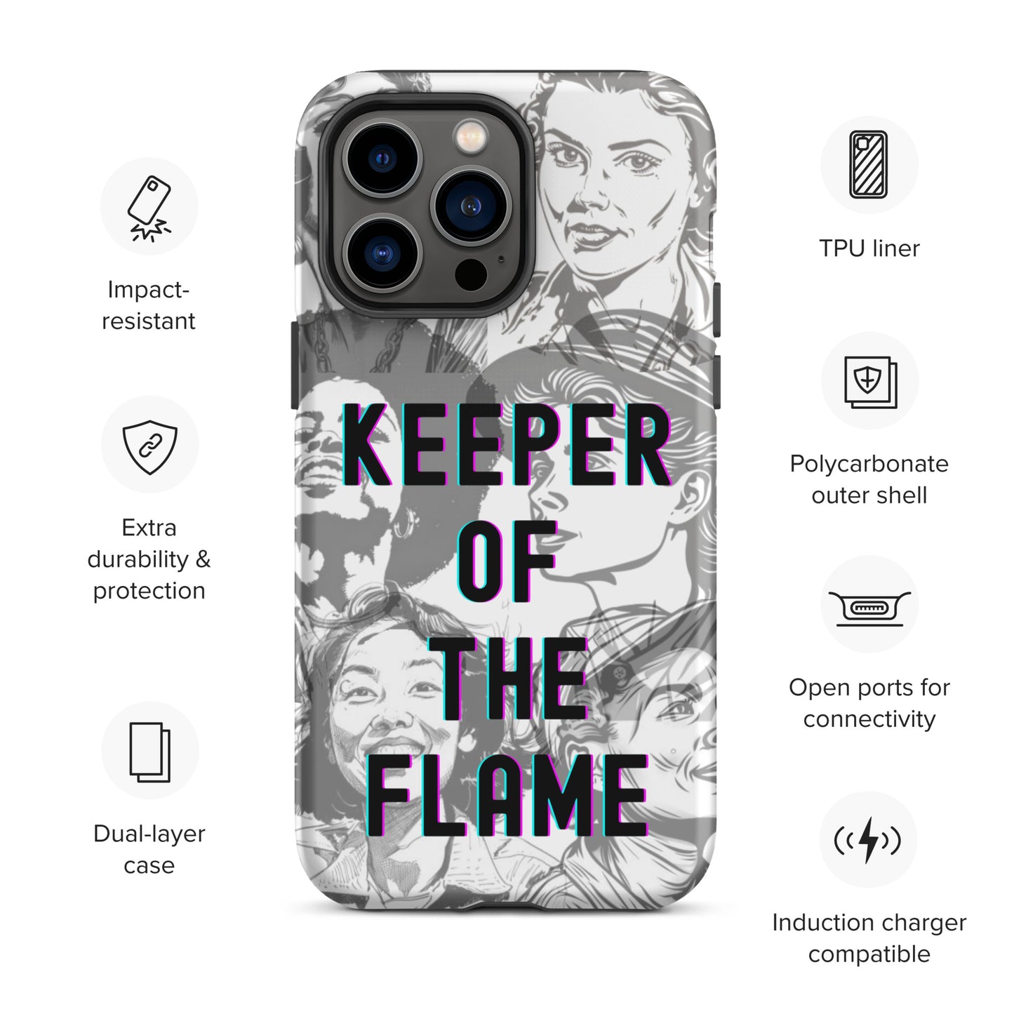 Keeper of the Flame - Tough Case for iPhone®
