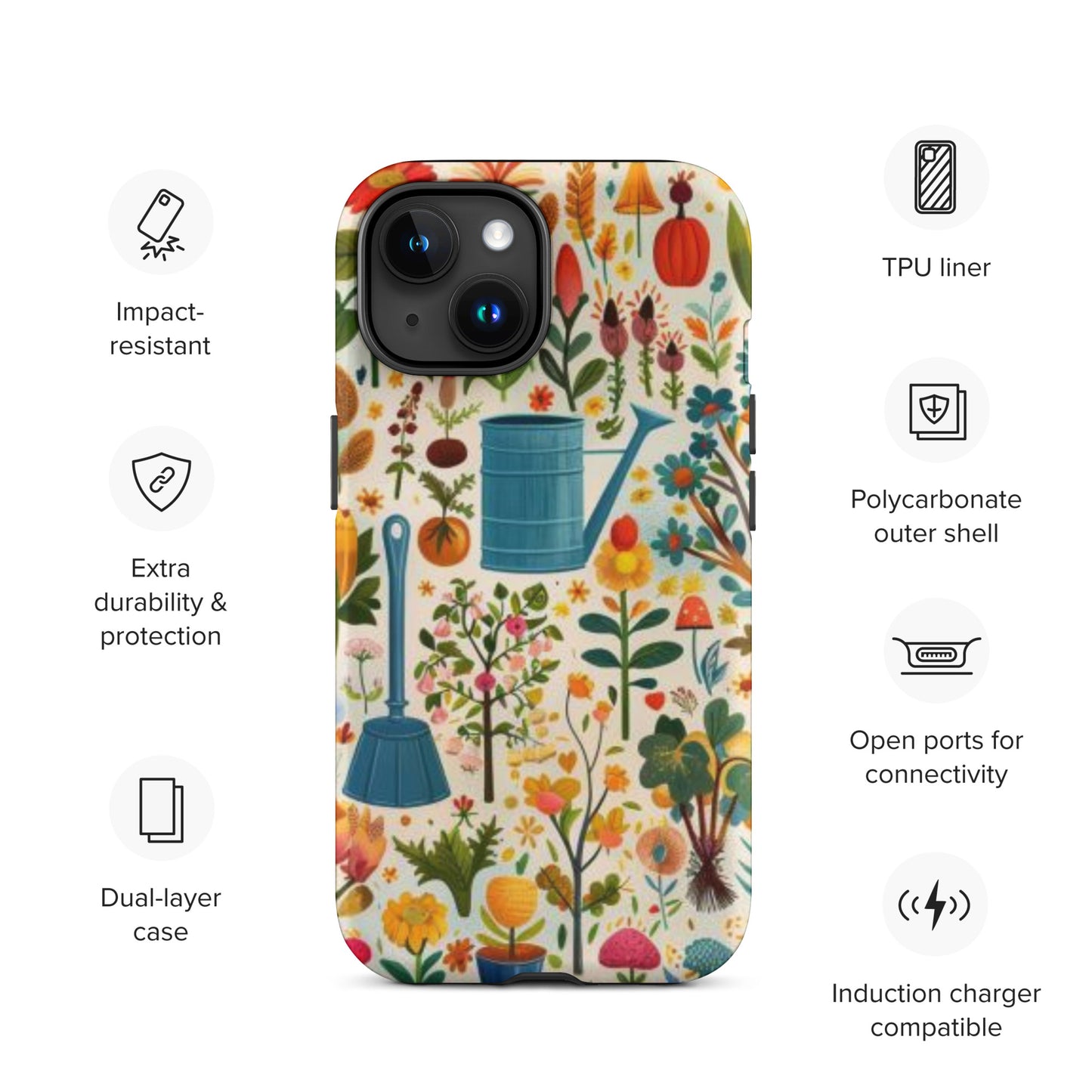 Gardener's Collage Tough Case for iPhone®