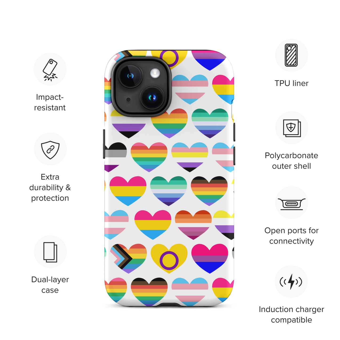Pride Love - Tough Case for iPhone®
