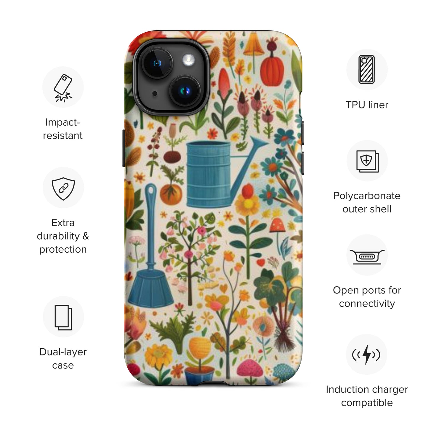 Gardener's Collage Tough Case for iPhone®