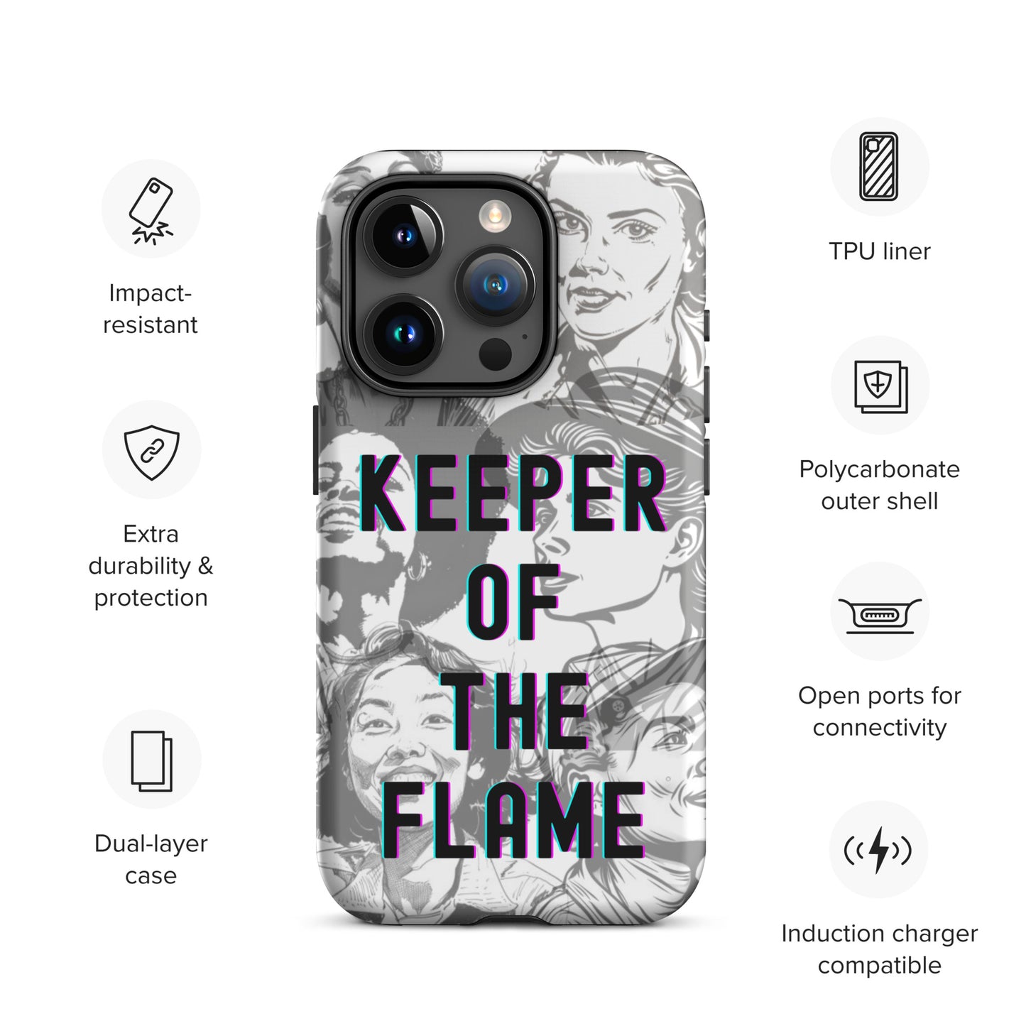 Keeper of the Flame - Tough Case for iPhone®