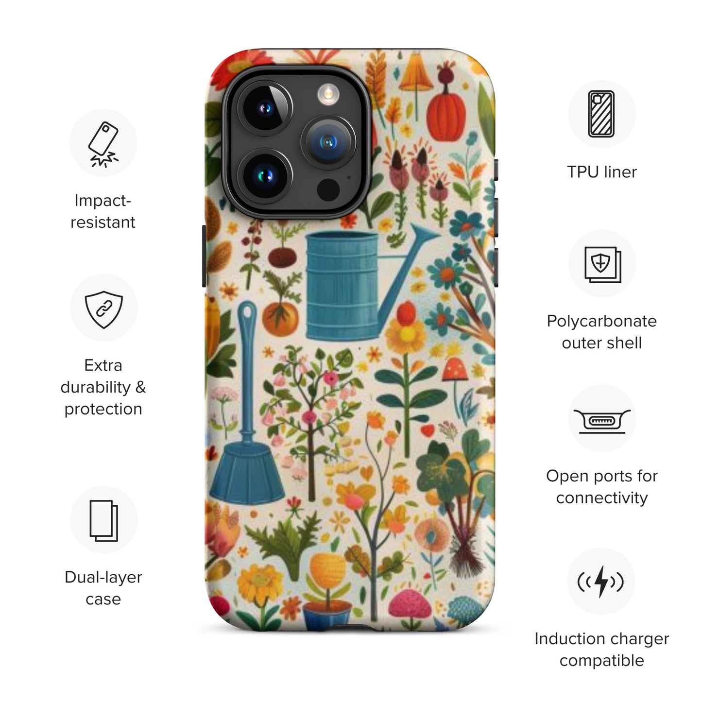 Gardener's Collage Tough Case for iPhone®