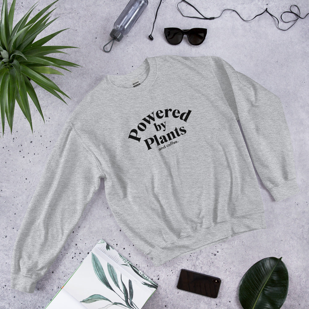 "Powered By Plants" Sweatshirt