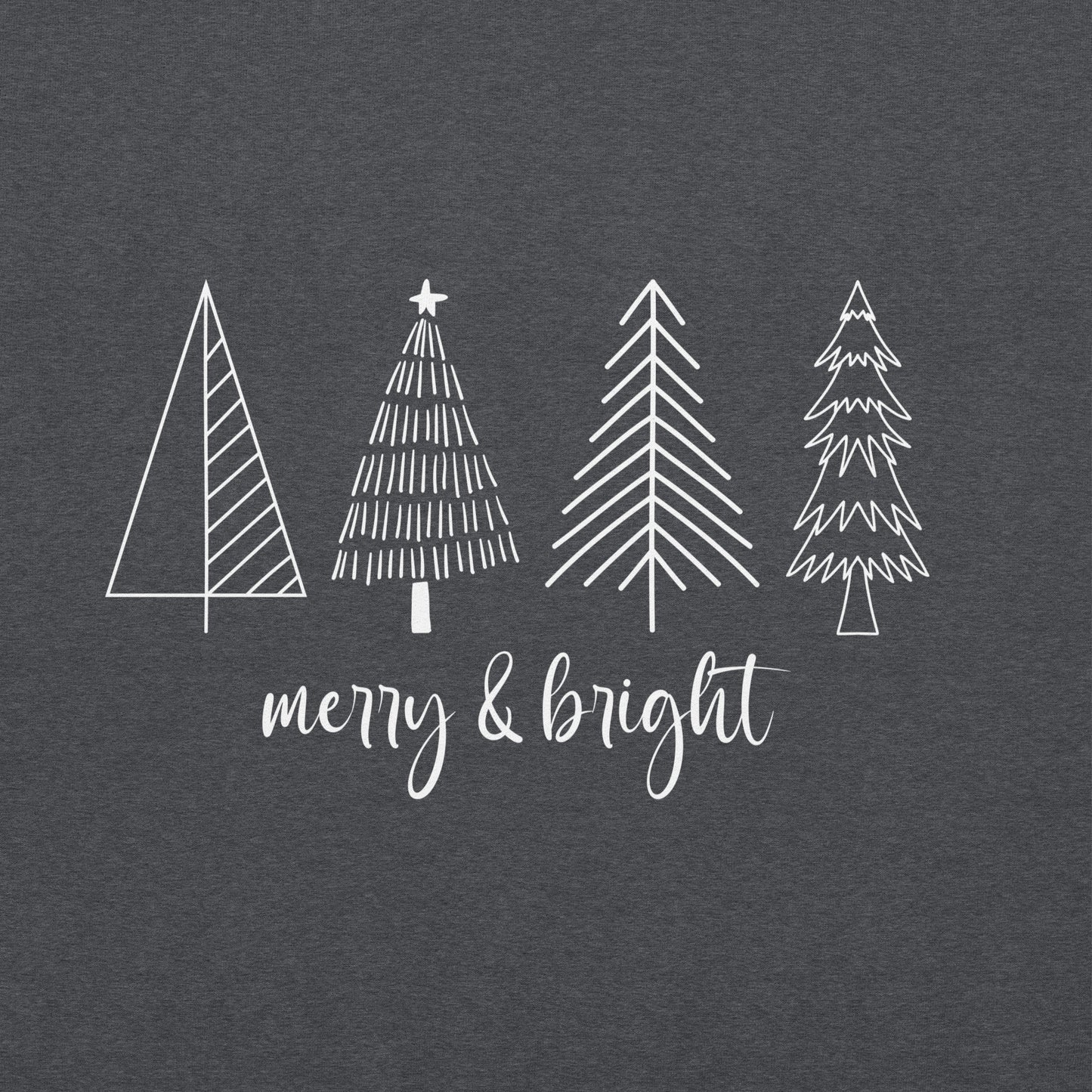 "Merry & Bright" Unisex Hoodie