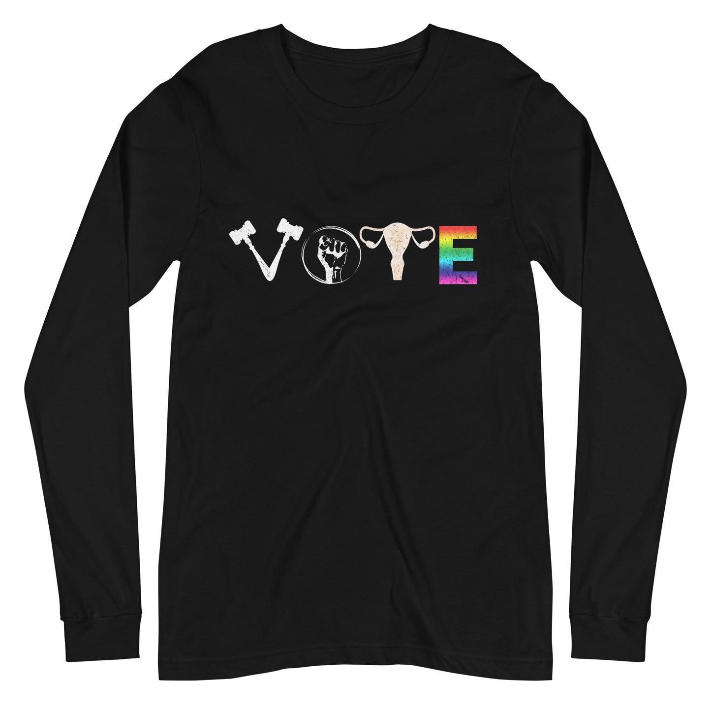 "Vote" Unisex Long Sleeve Tee