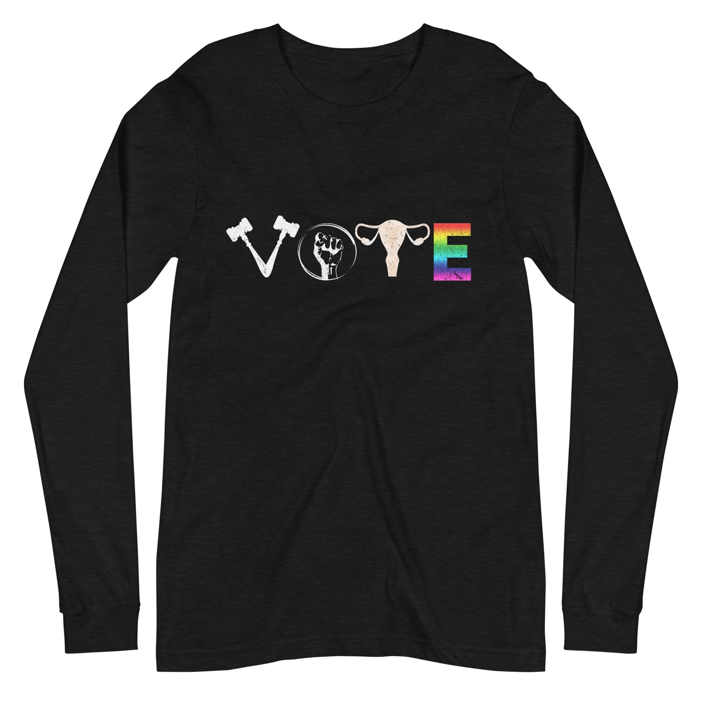 "Vote" Unisex Long Sleeve Tee