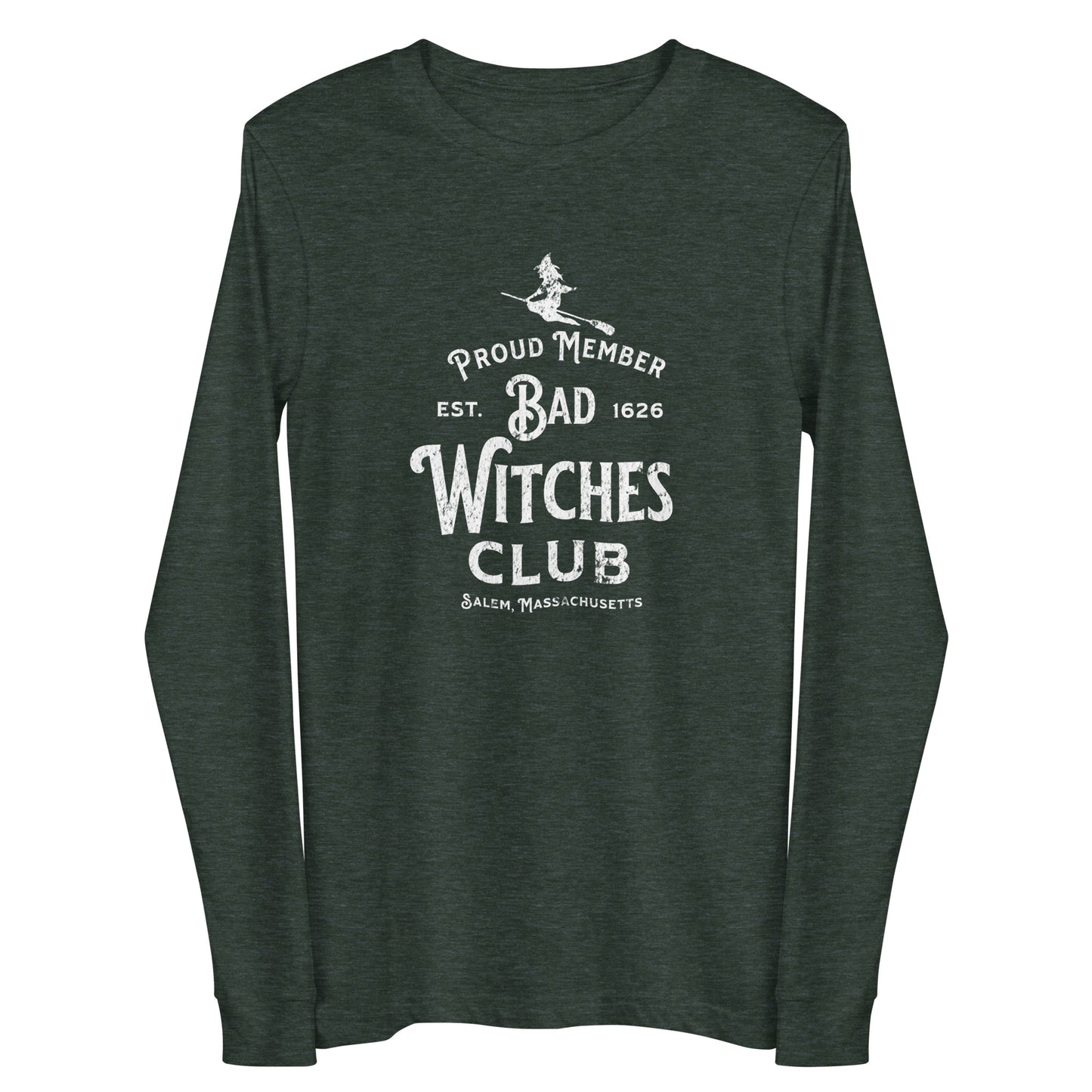 "Bad Witches Club" - Unisex Long Sleeve Tee