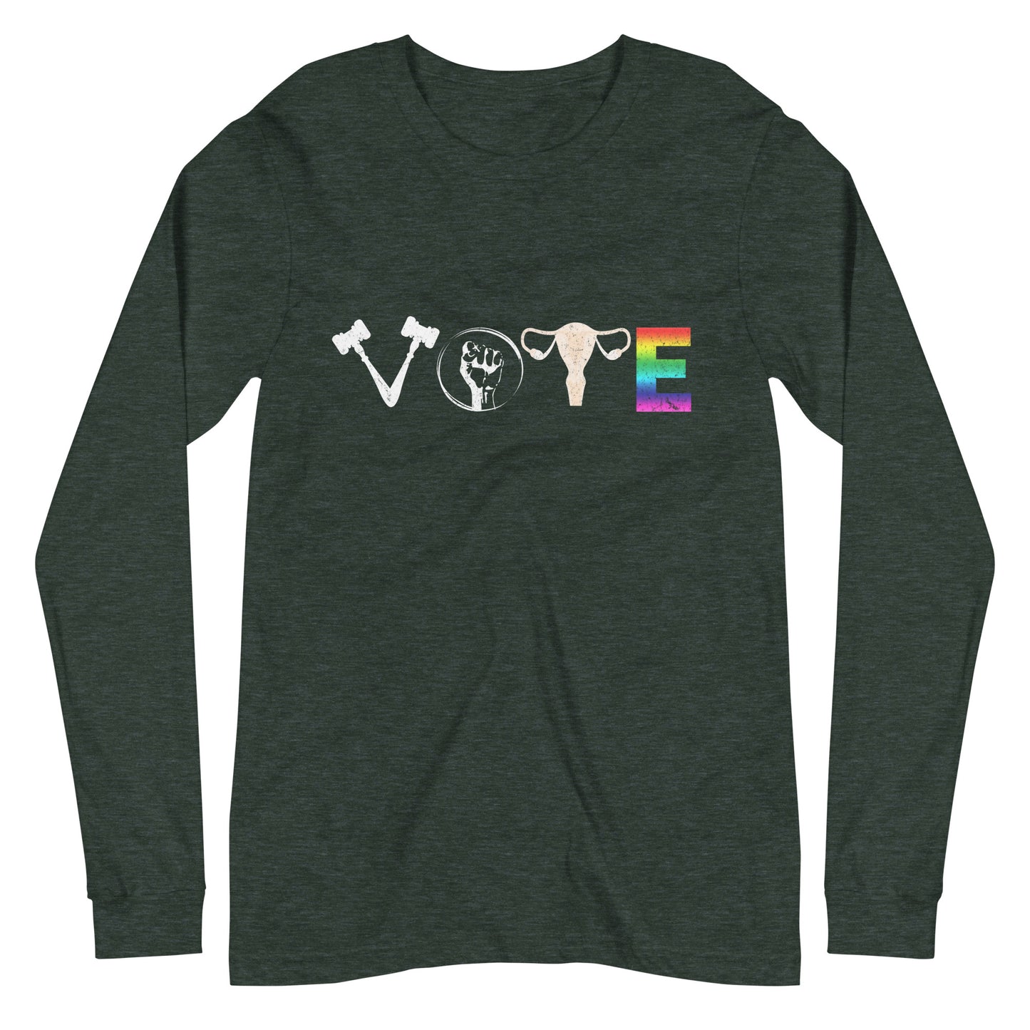 "Vote" Unisex Long Sleeve Tee