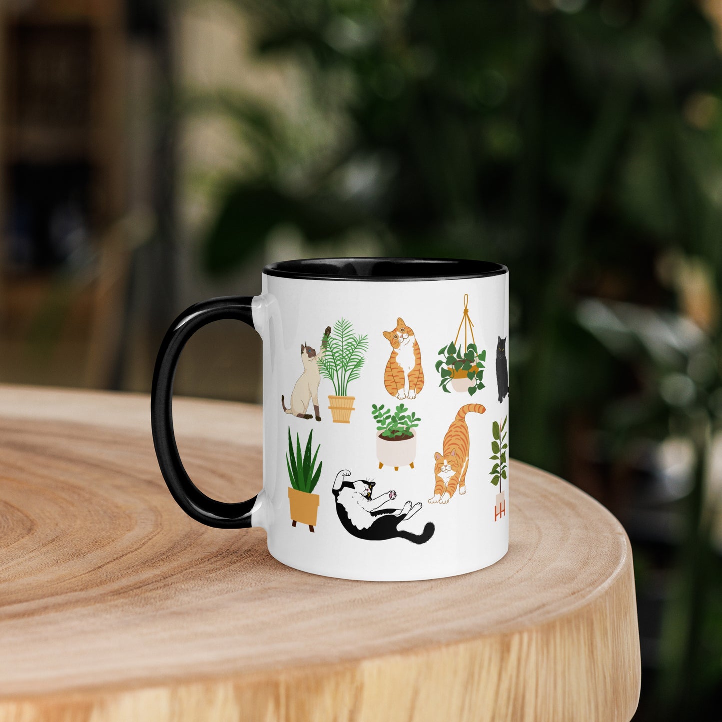 Cats and House Plants Mug