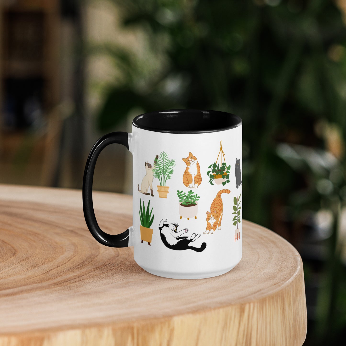 Cats and House Plants Mug