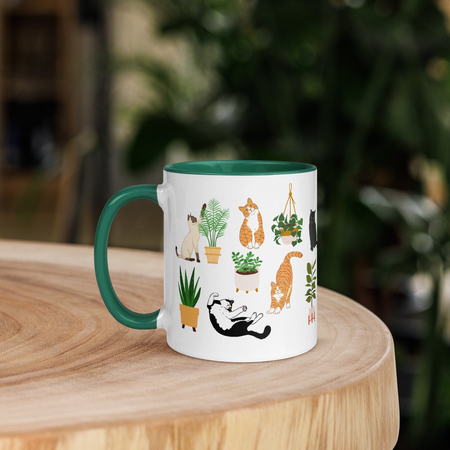Cats and House Plants Mug