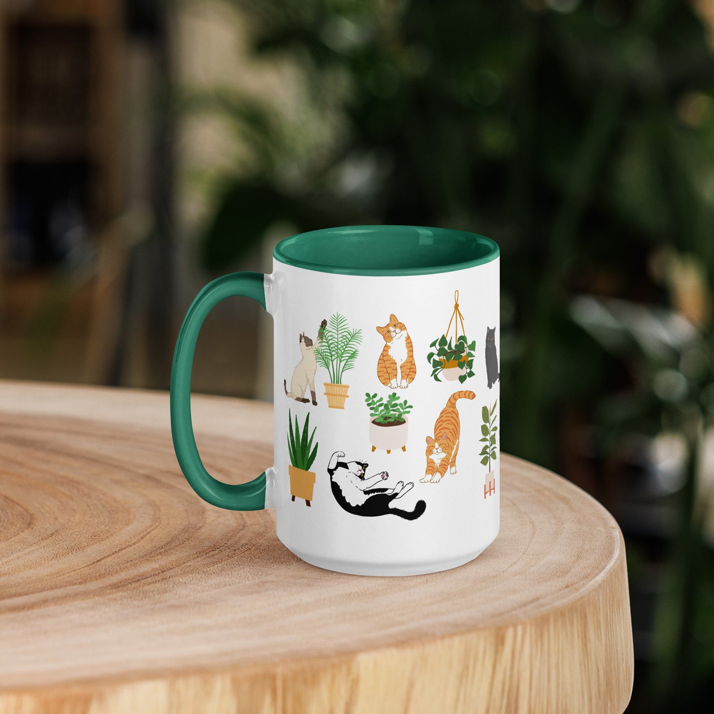 Cats and House Plants Mug