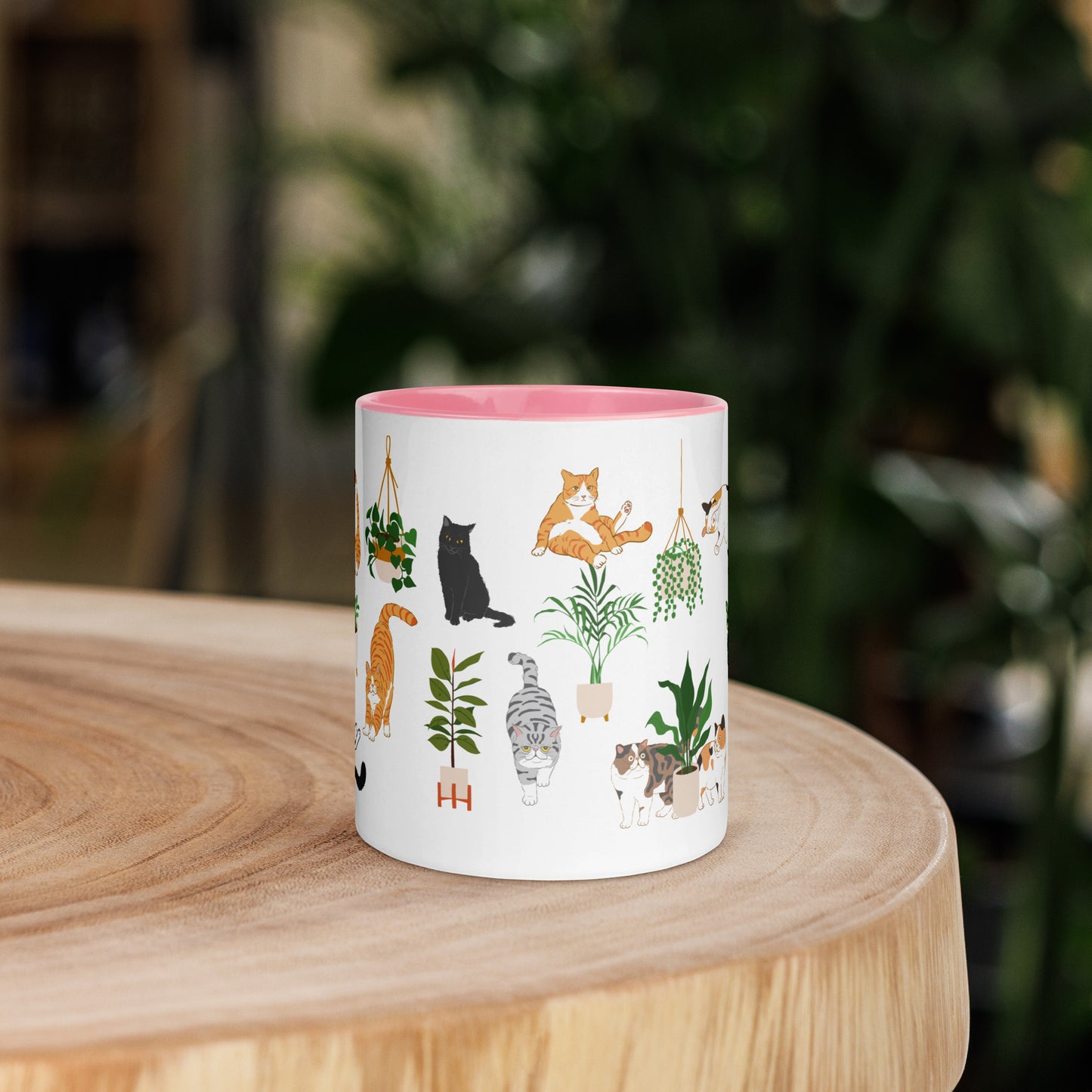 Cats and House Plants Mug