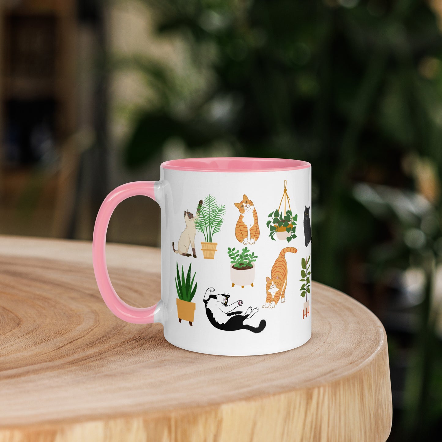 Cats and House Plants Mug