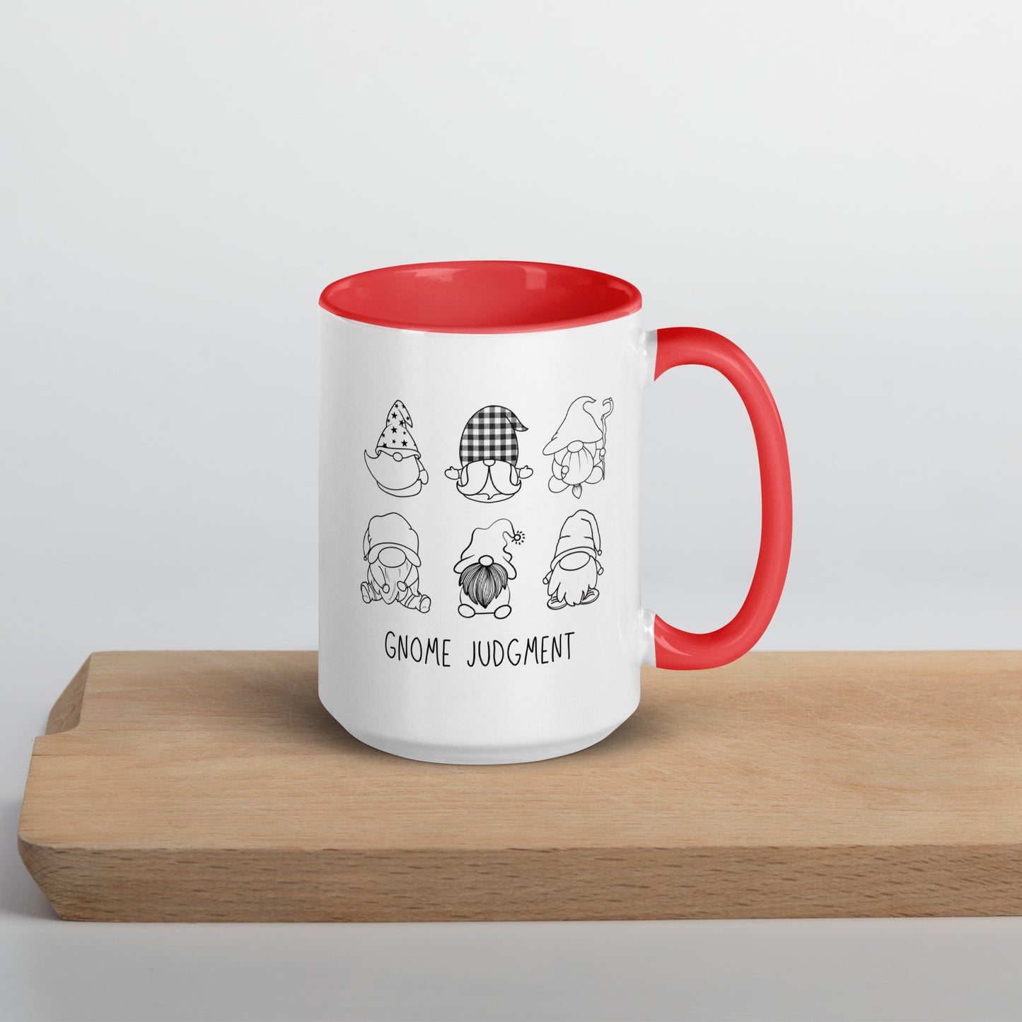 "Gnome Judgment" Mug