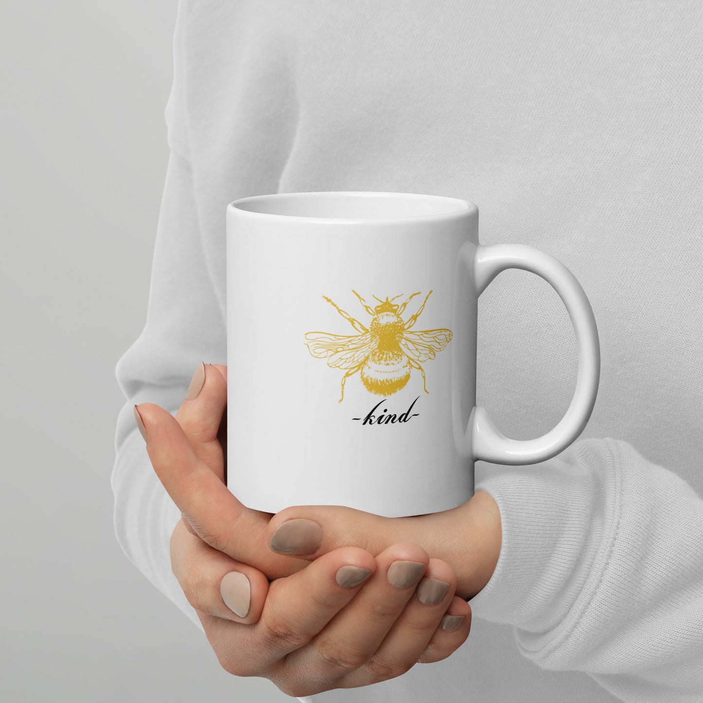 bee coffee mug