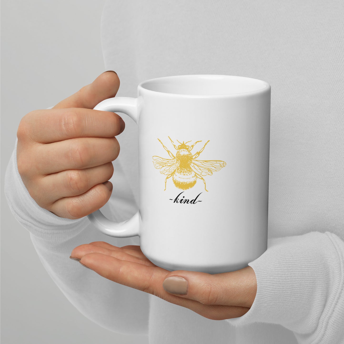 funny bee mug